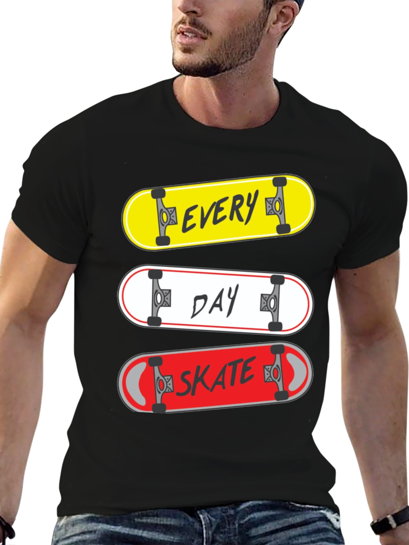 Every Day Skate T-Shirt - Skateboarding Tee