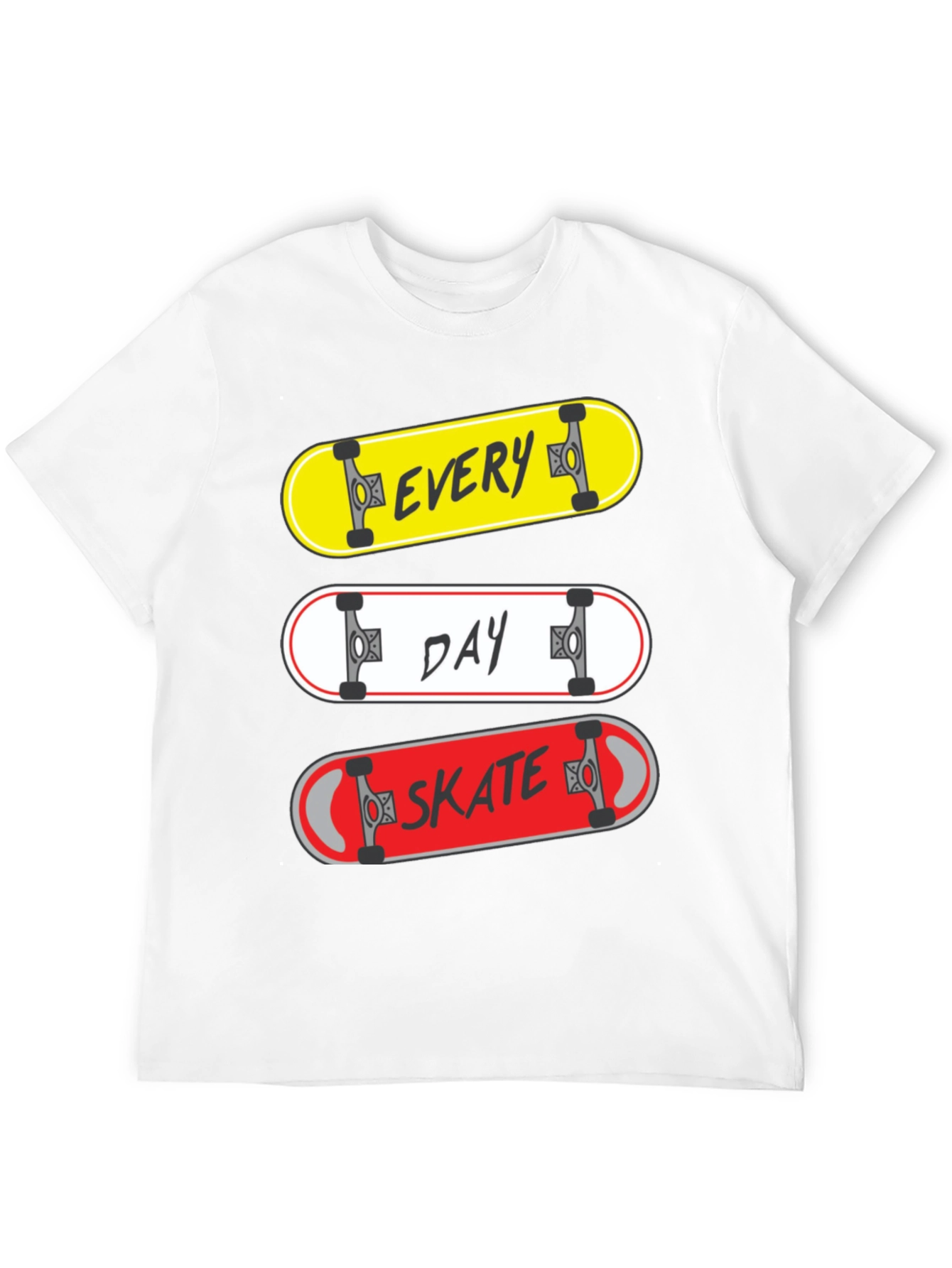 Every Day Skate T-Shirt - Skateboarding Tee