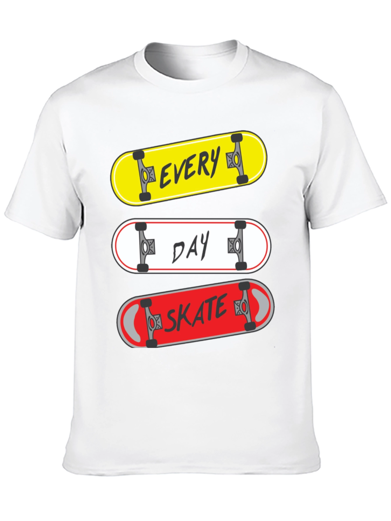Every Day Skate T-Shirt - Skateboarding Tee
