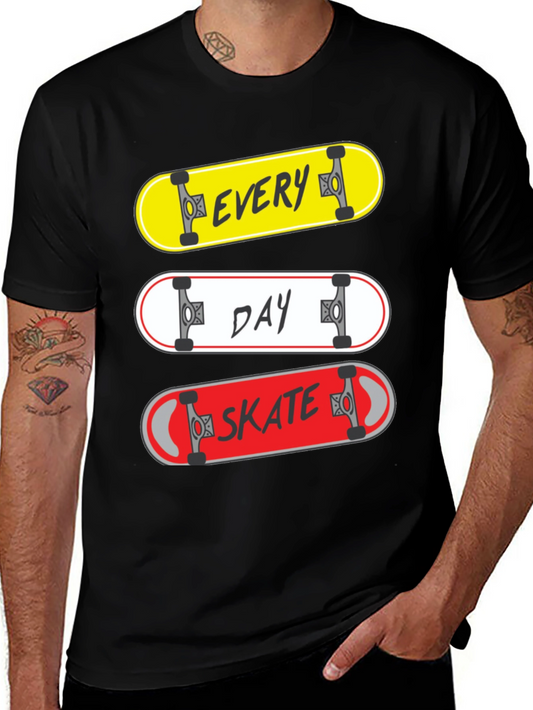 Every Day Skate T-Shirt - Skateboarding Tee