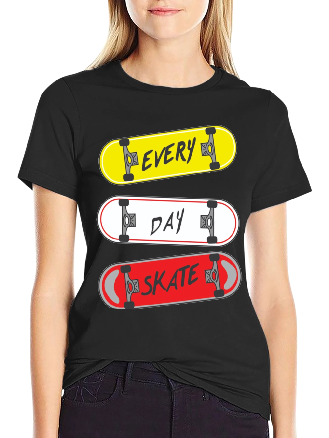 Every Day Skate T-Shirt - Skateboarding Tee