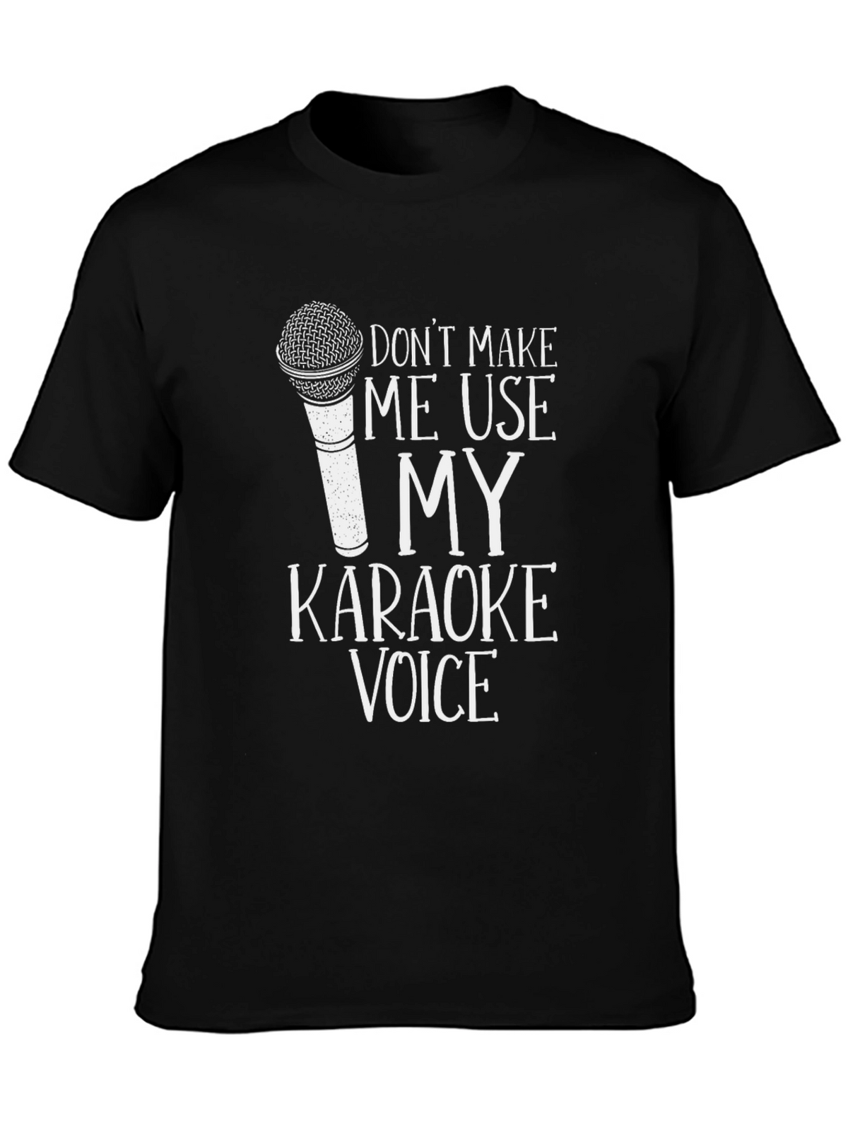 Karaoke Voice Graphic Tee - Music Lover Shirt
