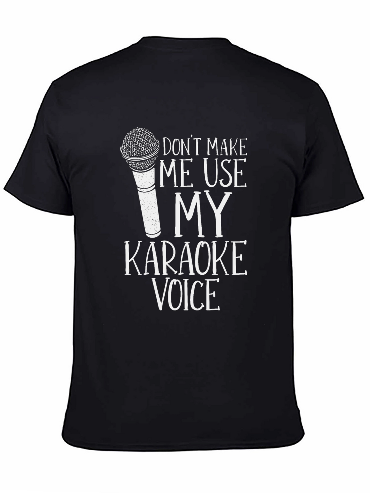 Karaoke Voice Graphic Tee - Music Lover Shirt