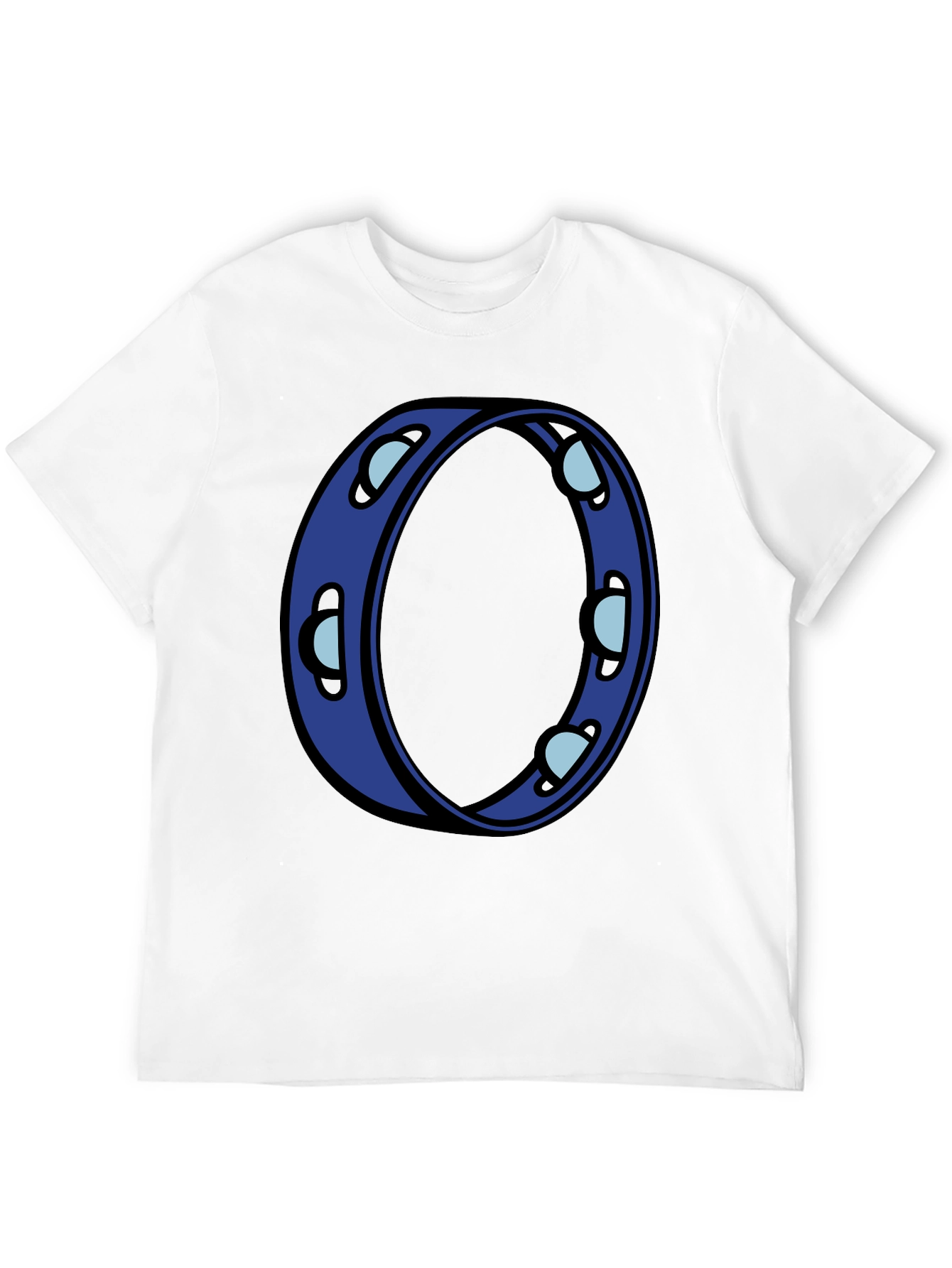 Cool Blue Tambourine Graphic Tee