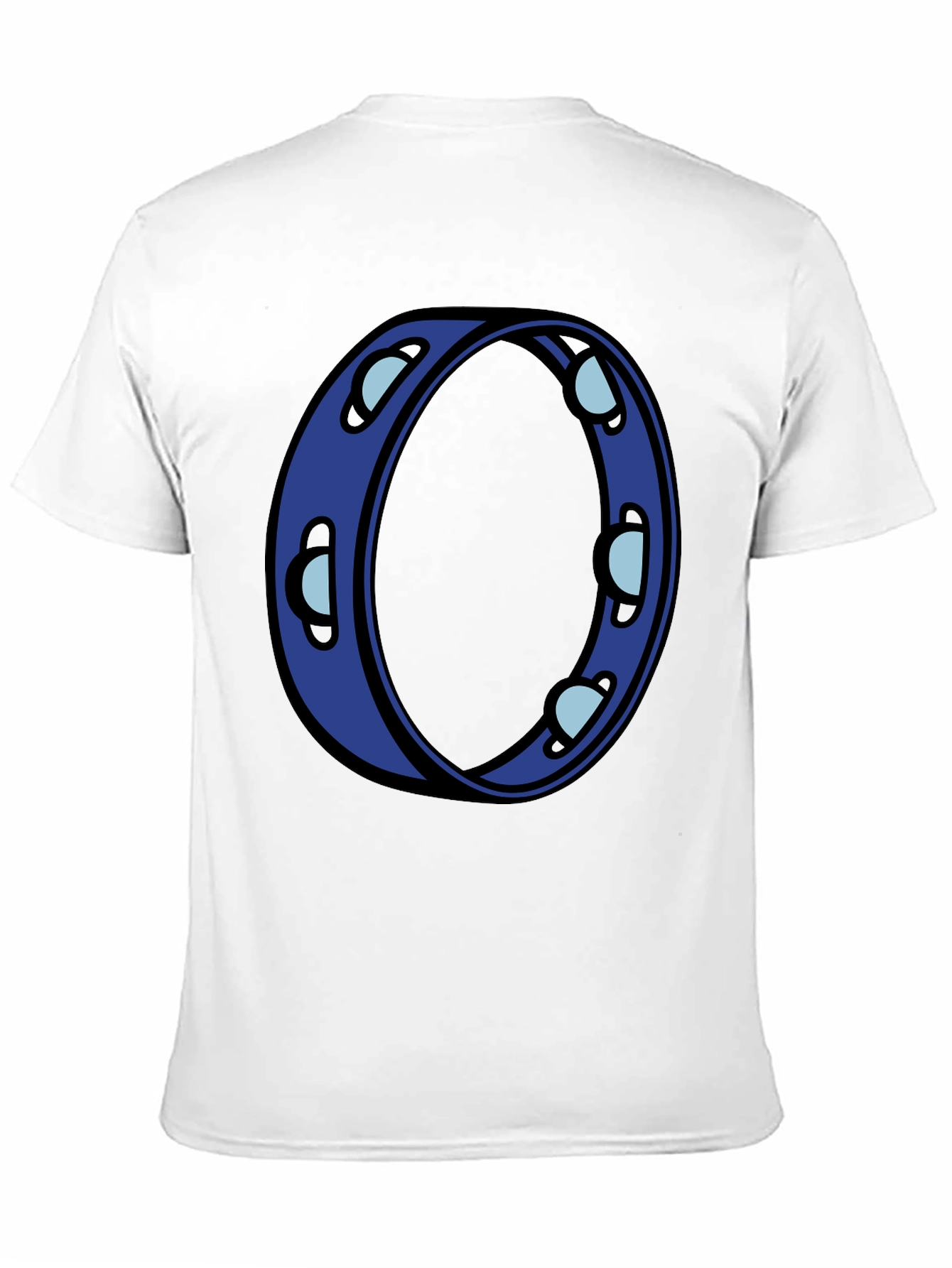 Cool Blue Tambourine Graphic Tee