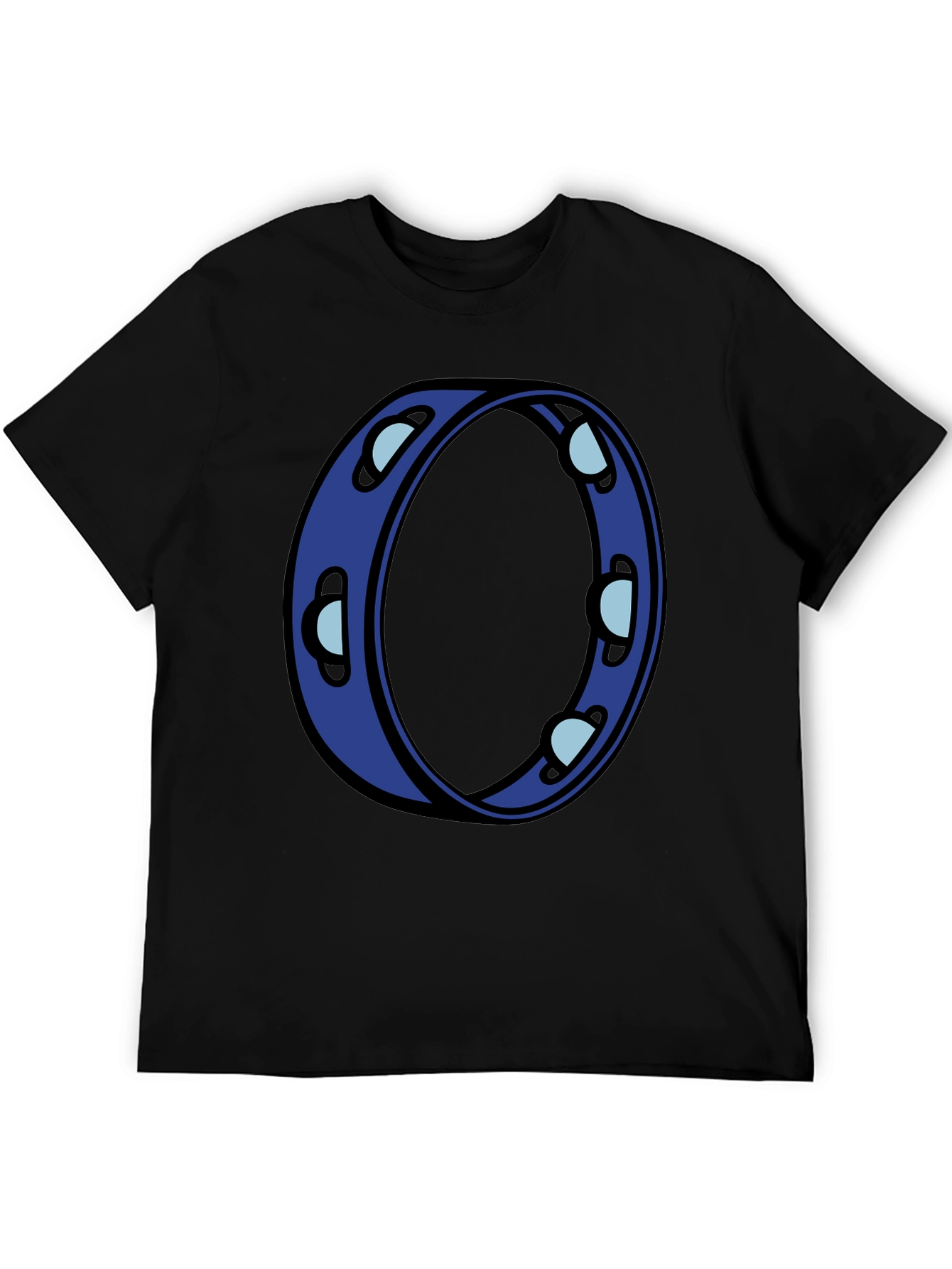 Cool Blue Tambourine Graphic Tee