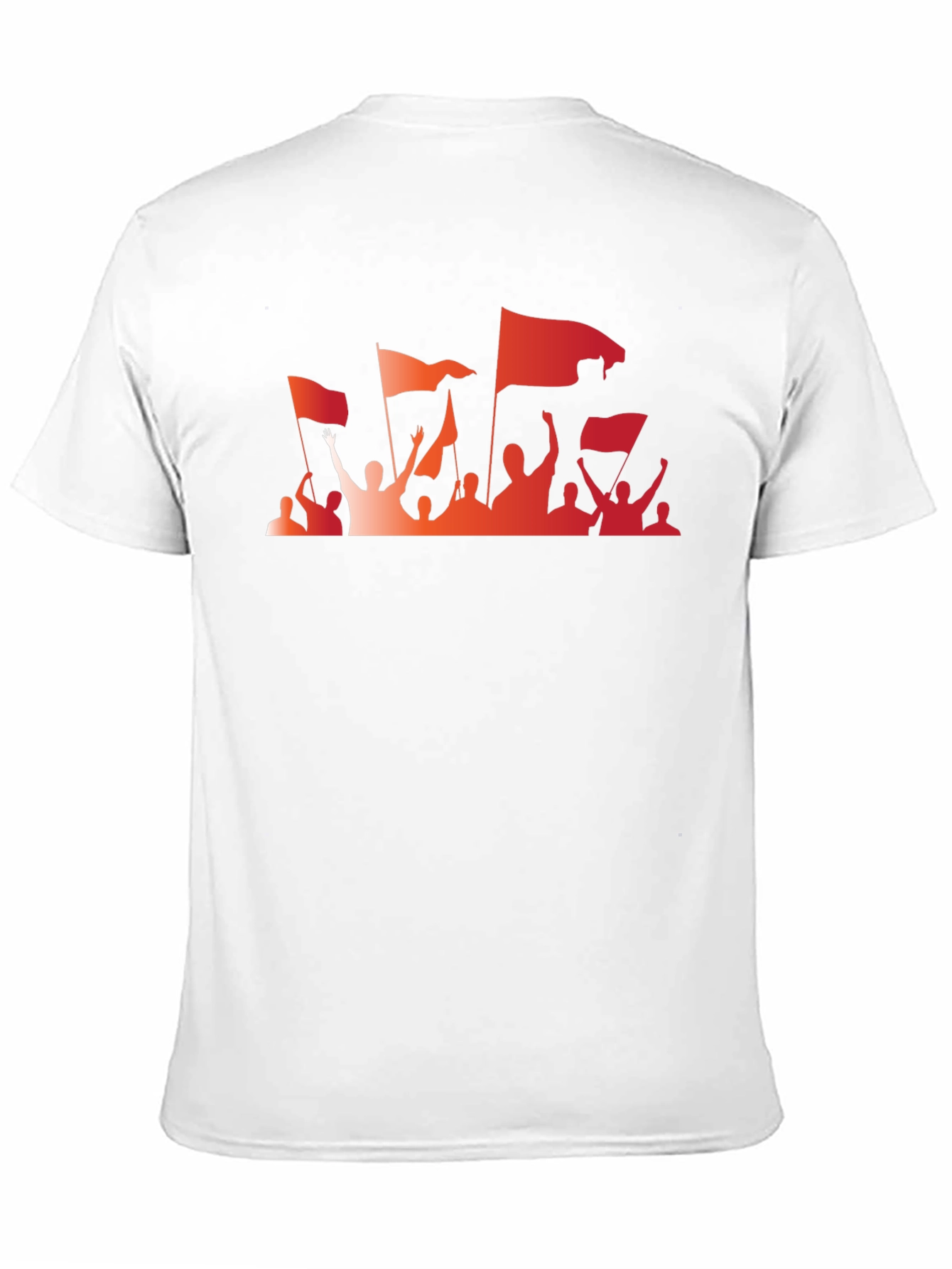 Protest Rally Graphic Black T-Shirt