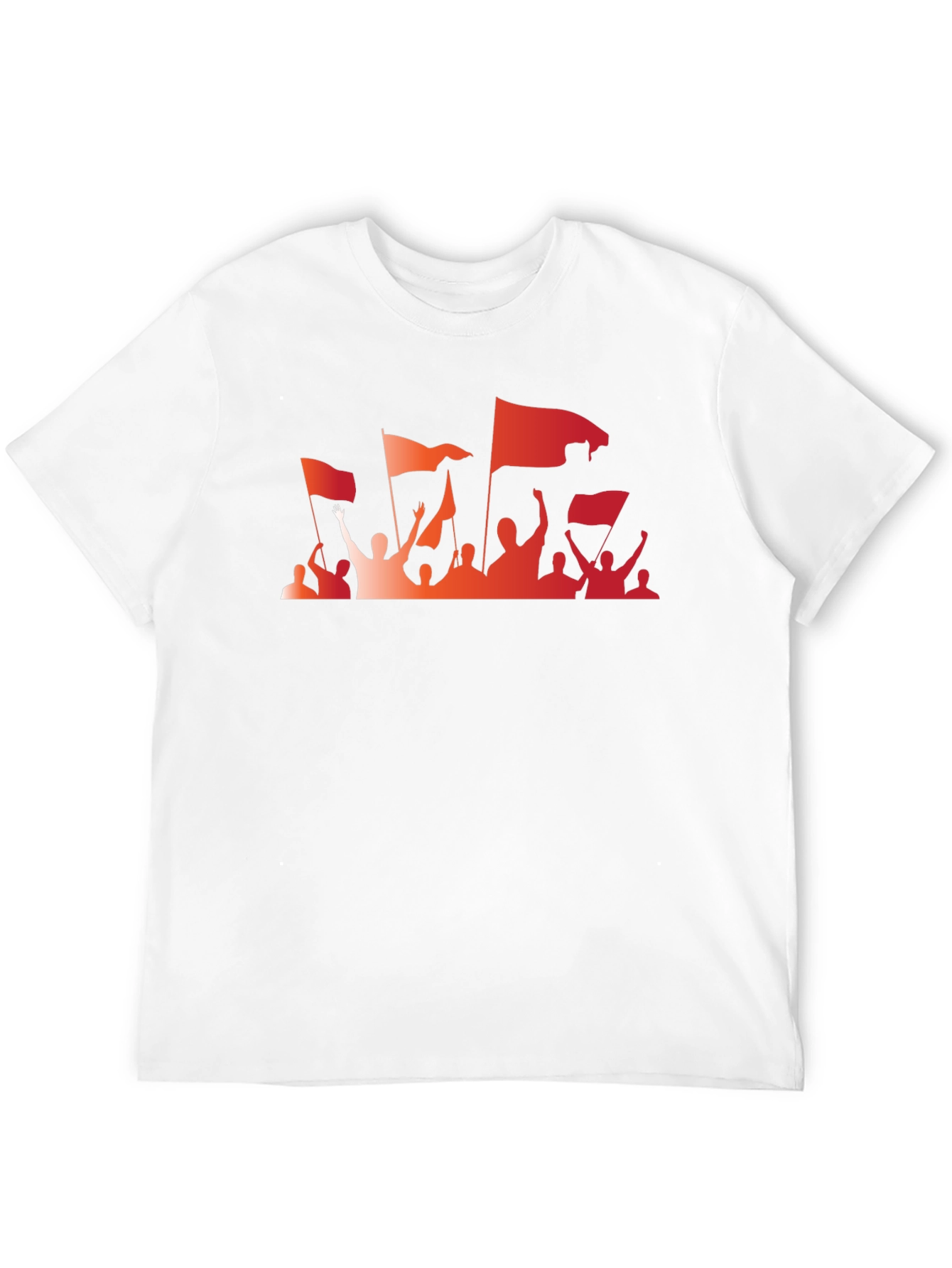 Protest Rally Graphic Black T-Shirt