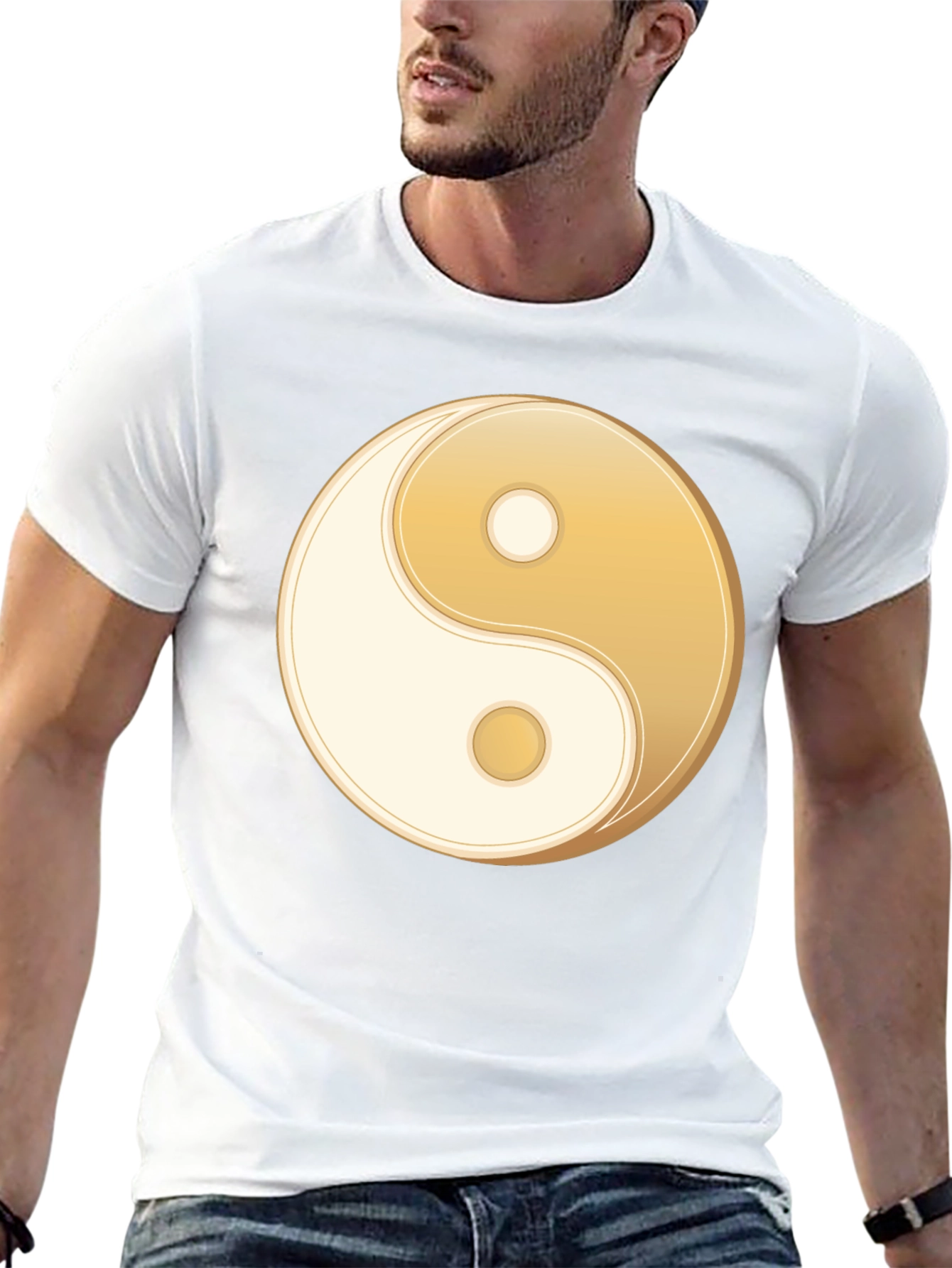 Yin Yang Graphic Tee - Balance & Style