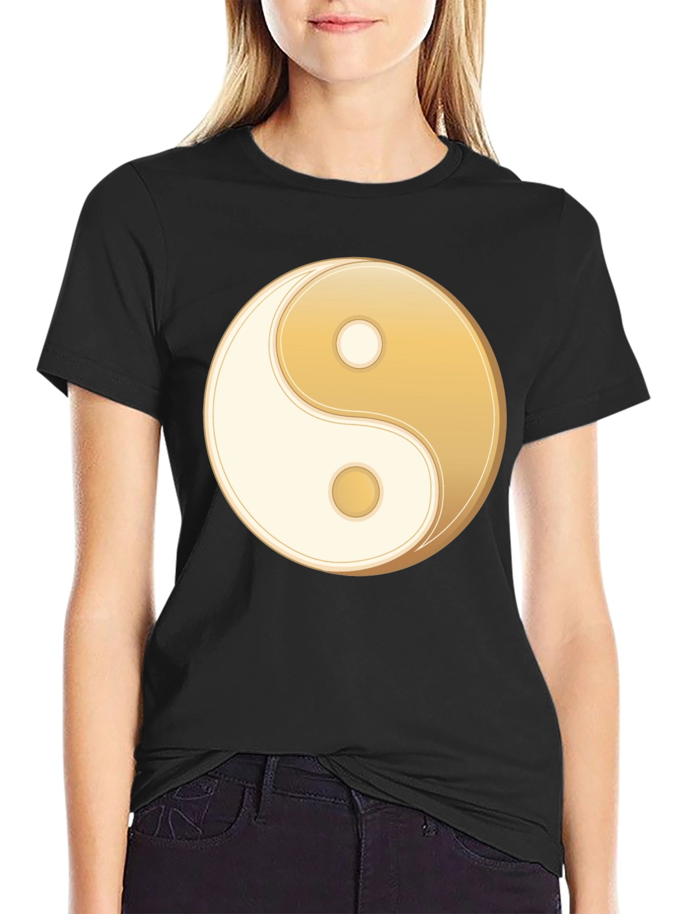Yin Yang Graphic Tee - Balance & Style