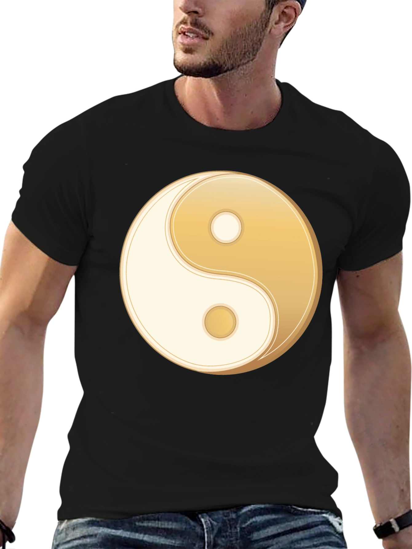 Yin Yang Graphic Tee - Balance & Style