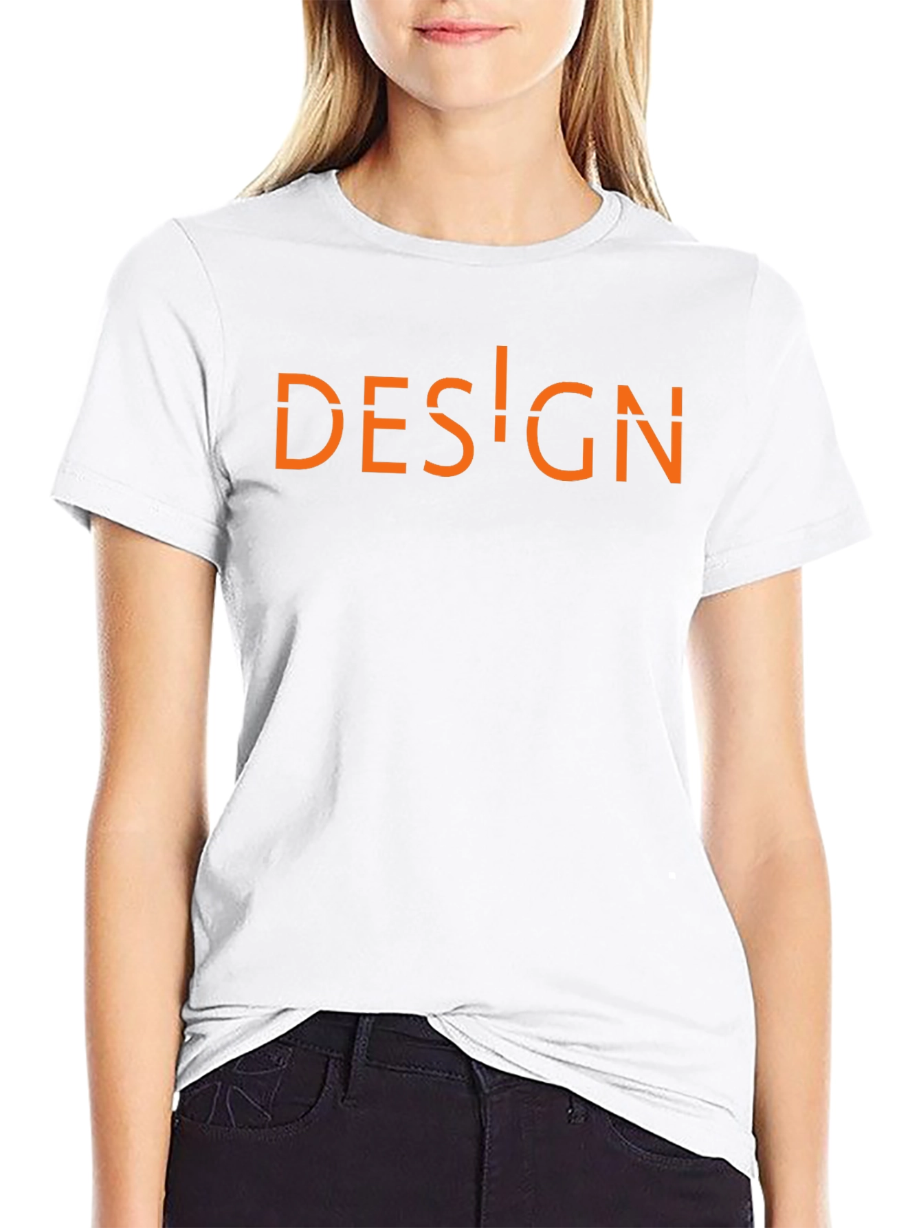 Design Graphic Tee - Stylish Black Cotton Shirt