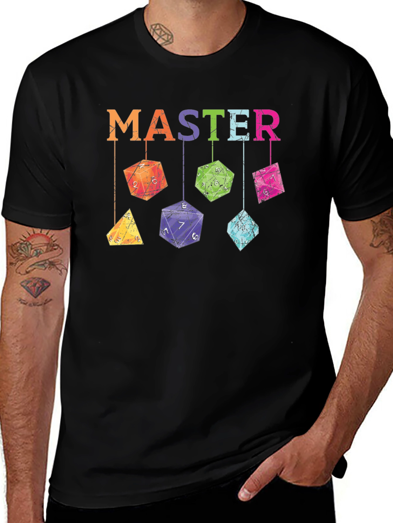 Master Dice T-Shirt - D&D Gaming Tee