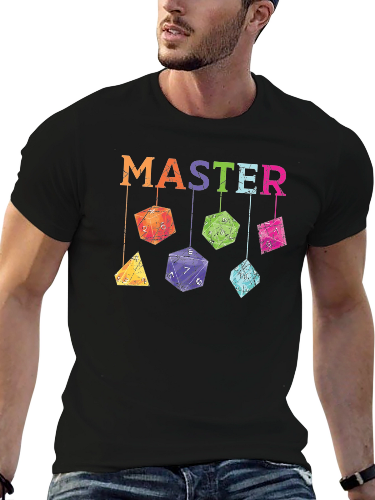 Master Dice T-Shirt - D&D Gaming Tee