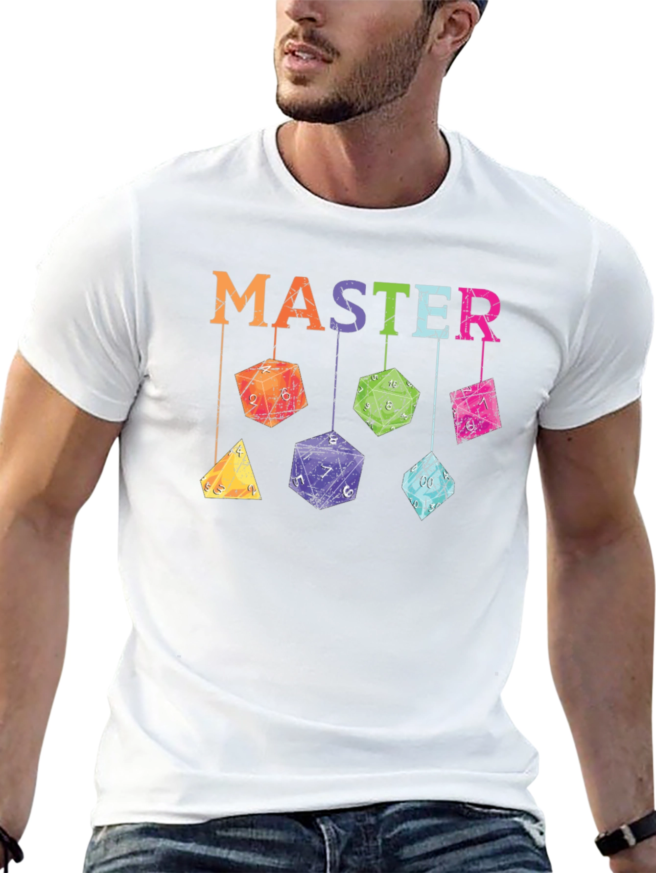 Master Dice T-Shirt - D&D Gaming Tee