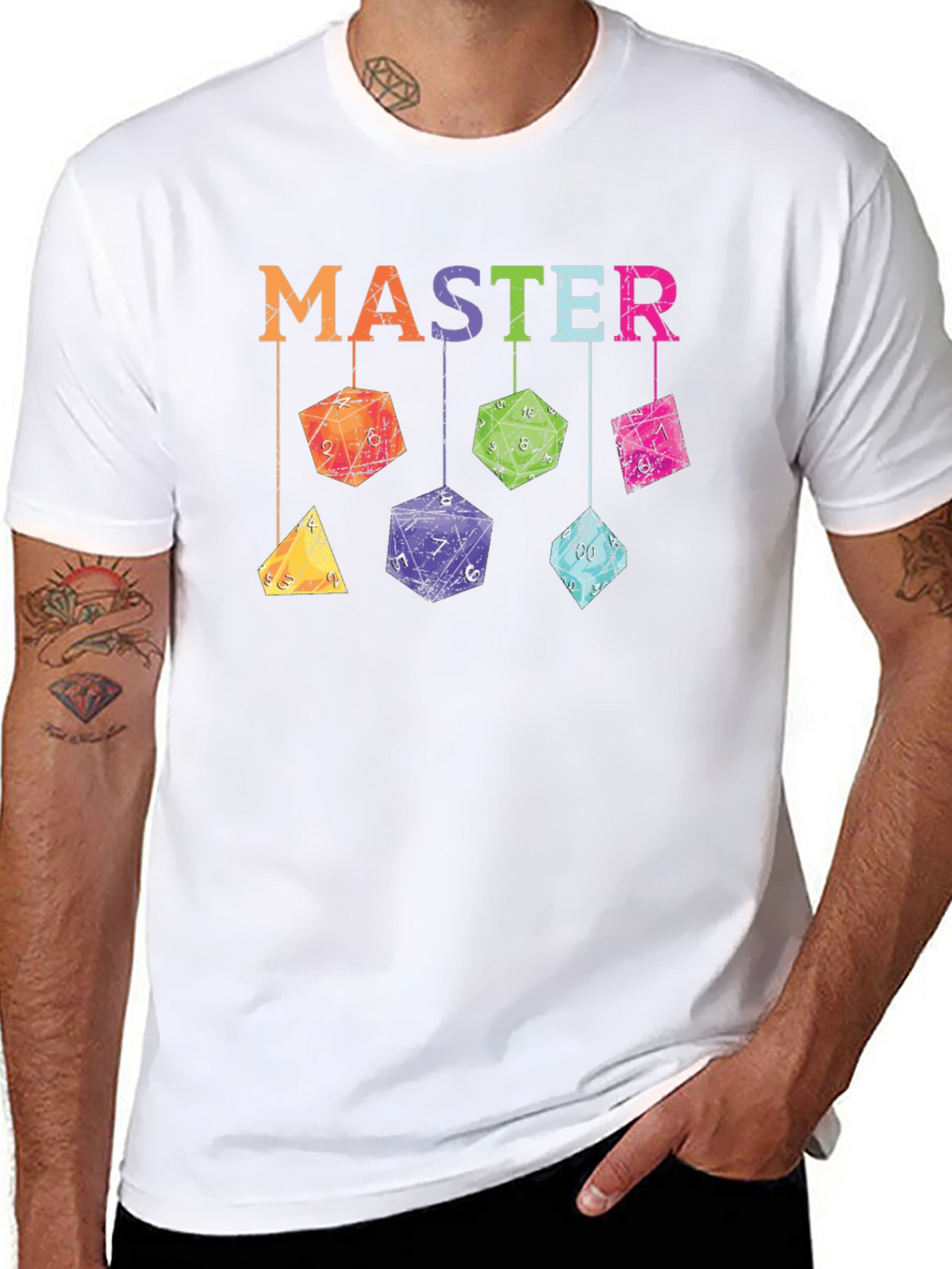Master Dice T-Shirt - D&D Gaming Tee