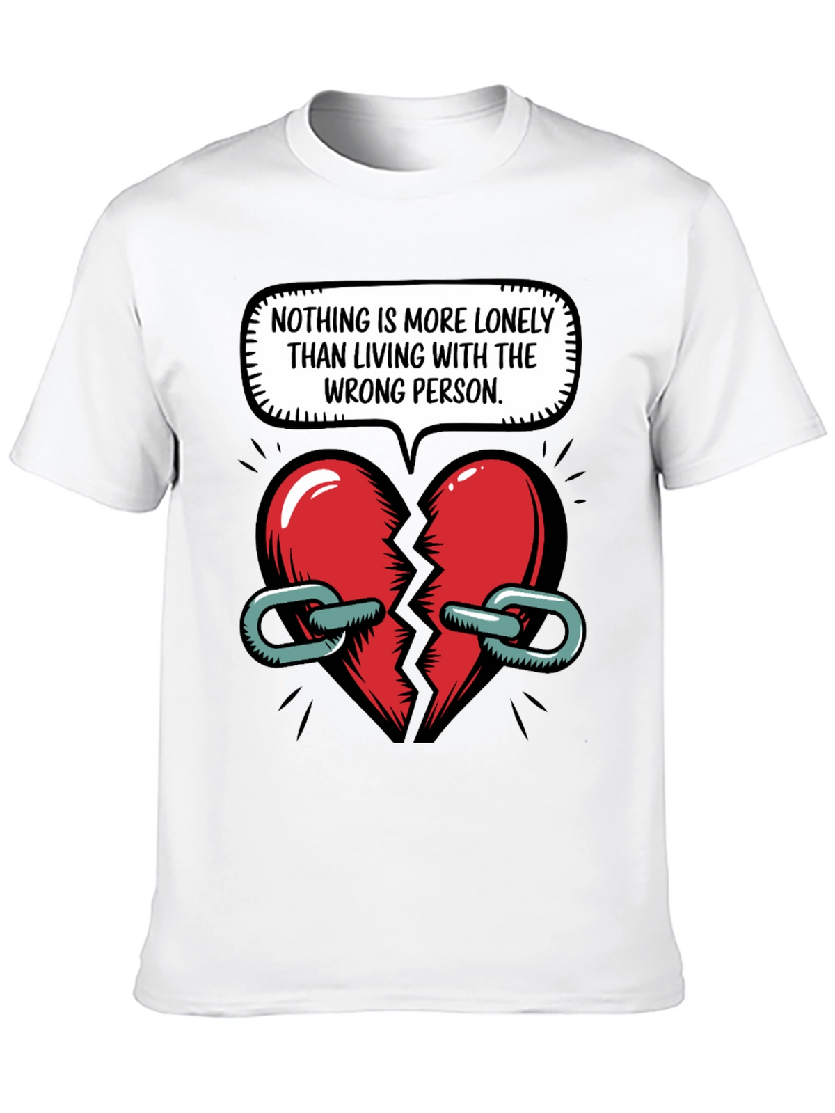 Lonely Heart Graphic T-Shirt