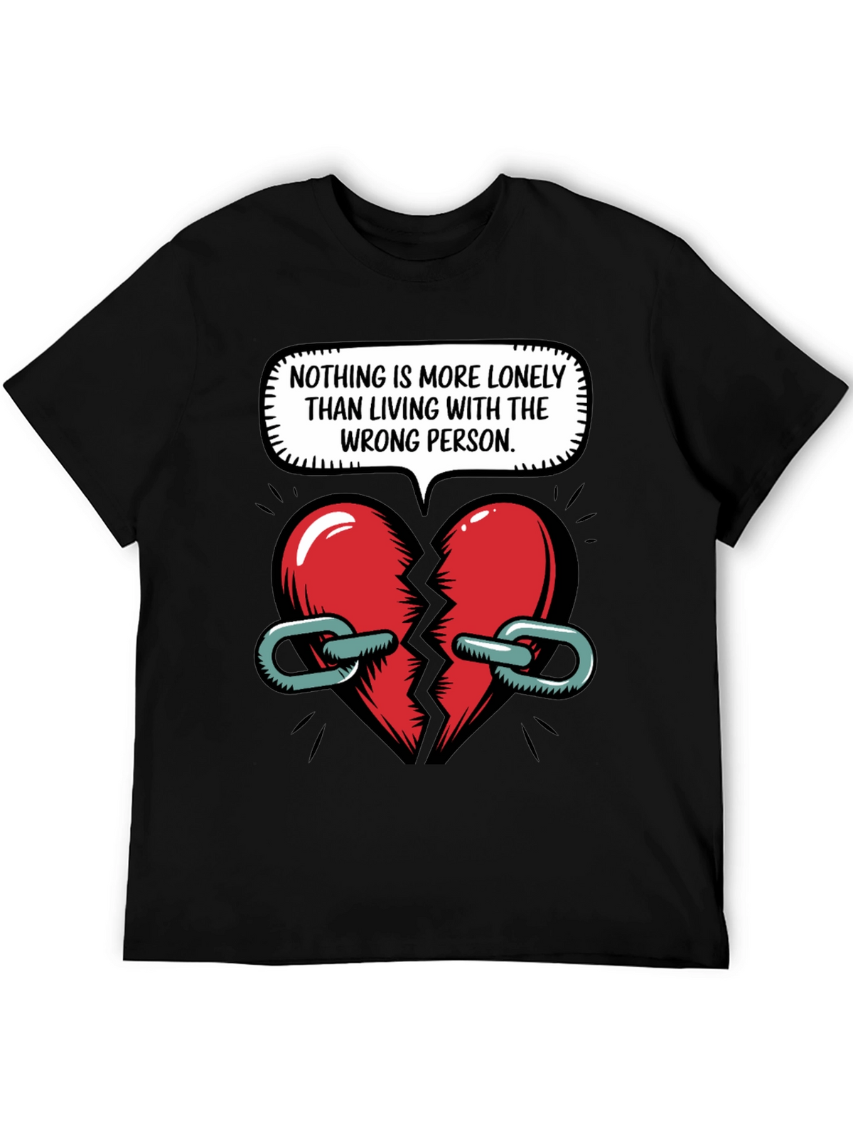 Lonely Heart Graphic T-Shirt