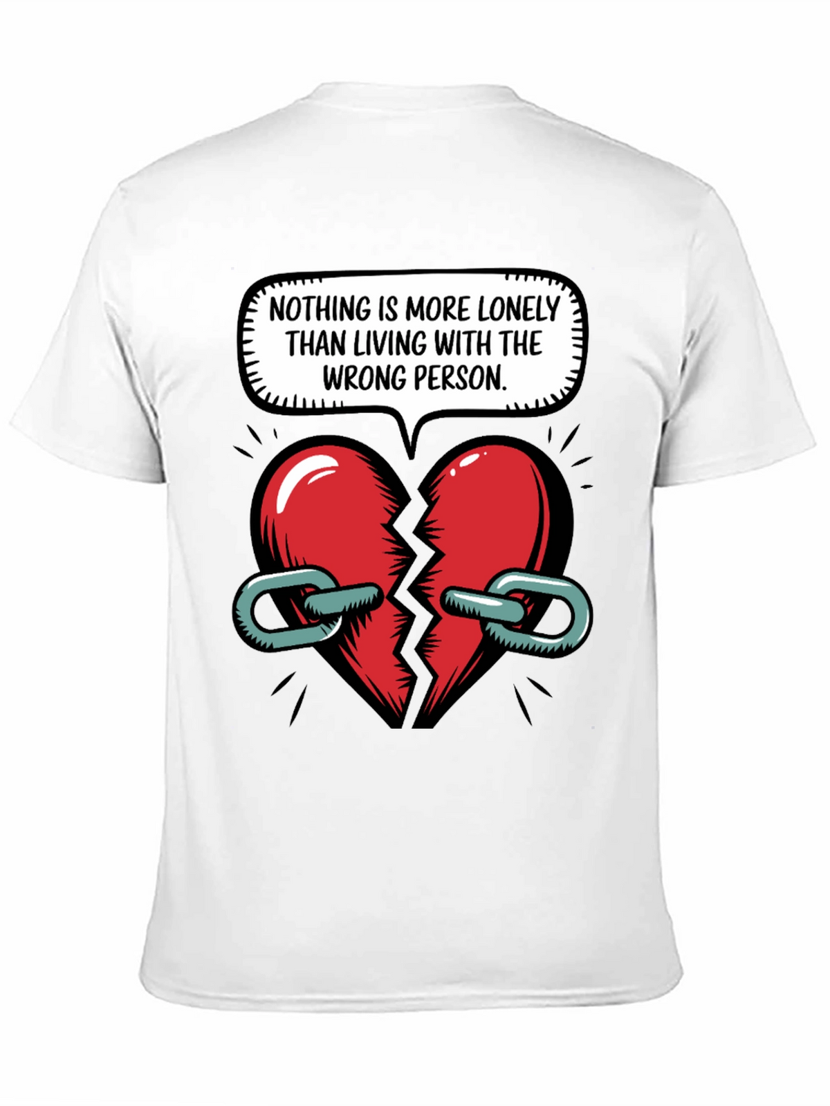 Lonely Heart Graphic T-Shirt