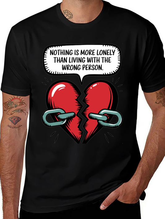 Lonely Heart Graphic T-Shirt