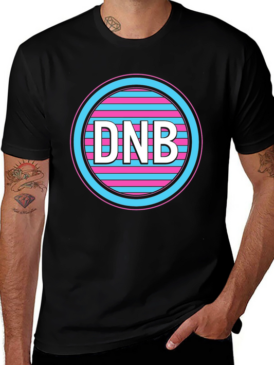 DNB Circle Graphic Tee - Black