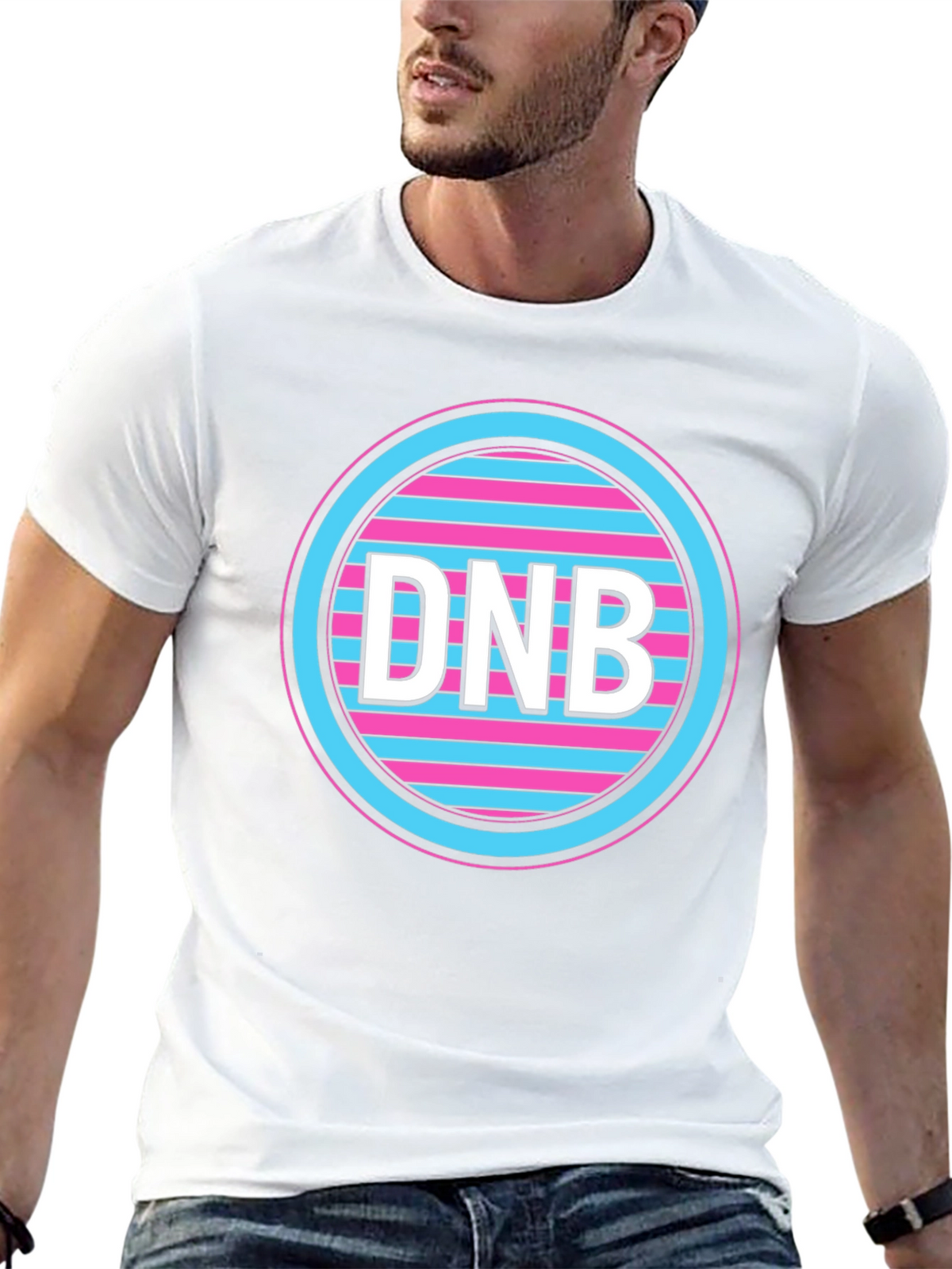 DNB Circle Graphic Tee - Black