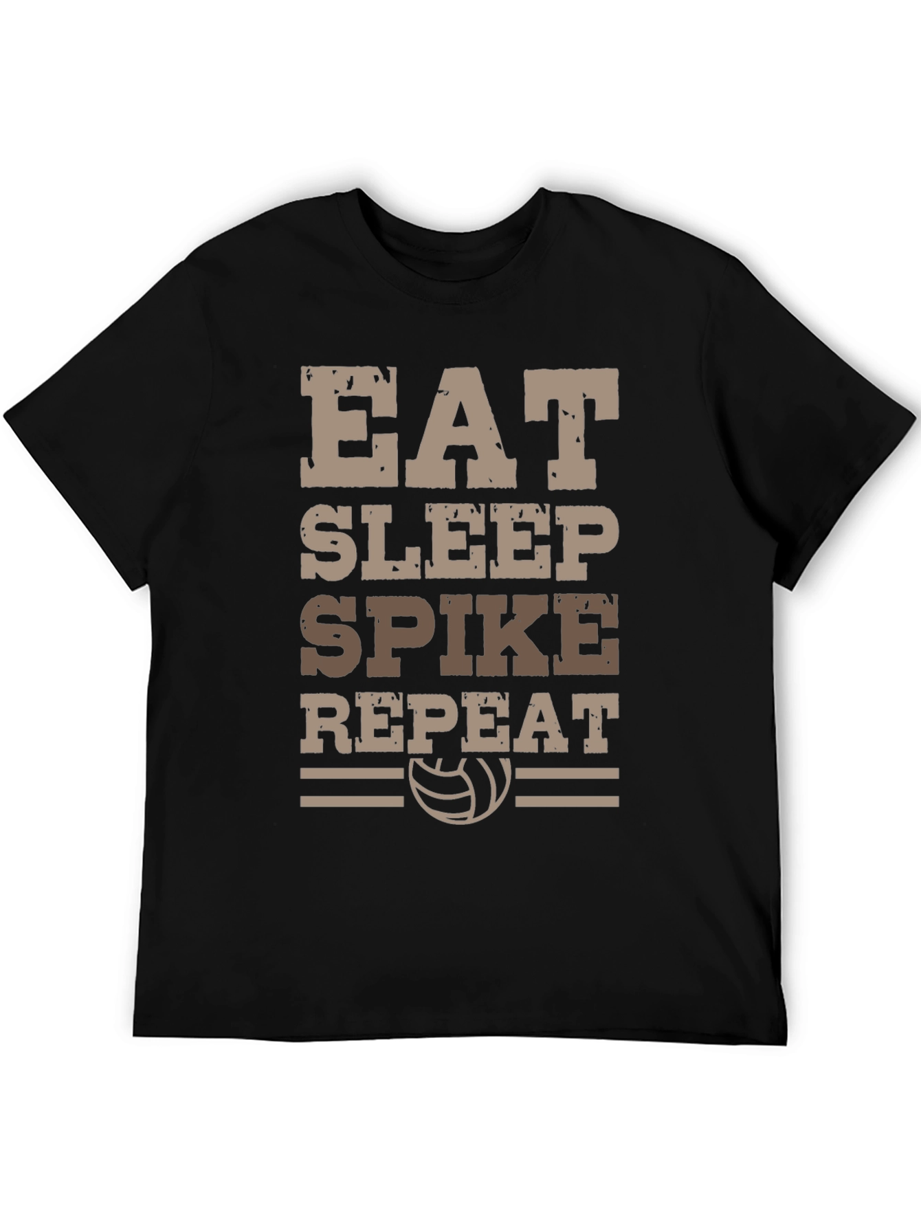 Eat Sleep Spike Repeat Volleyball T-Shirt