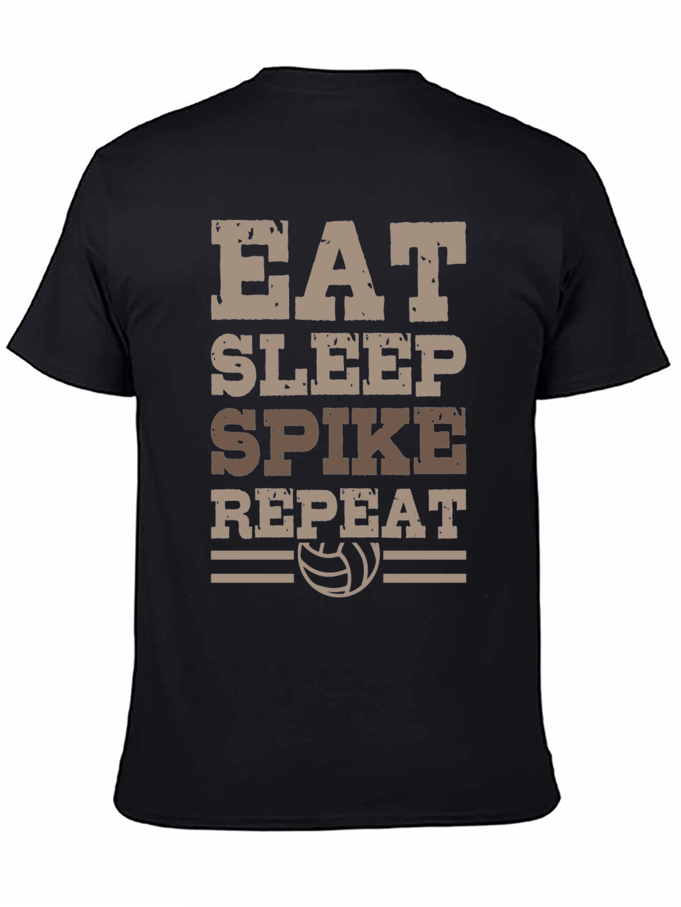 Eat Sleep Spike Repeat Volleyball T-Shirt