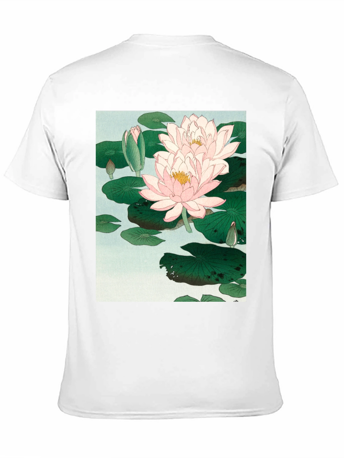 Lotus Blossom Graphic Tee - Artistic Comfort