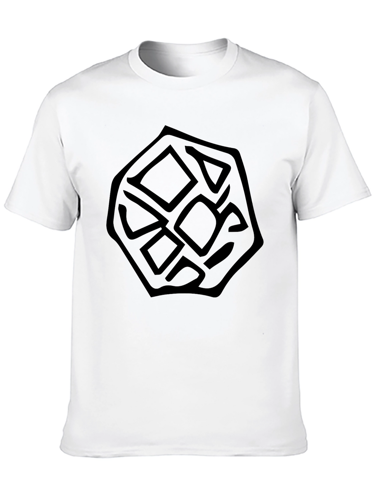 Mens Black Graphic Tee