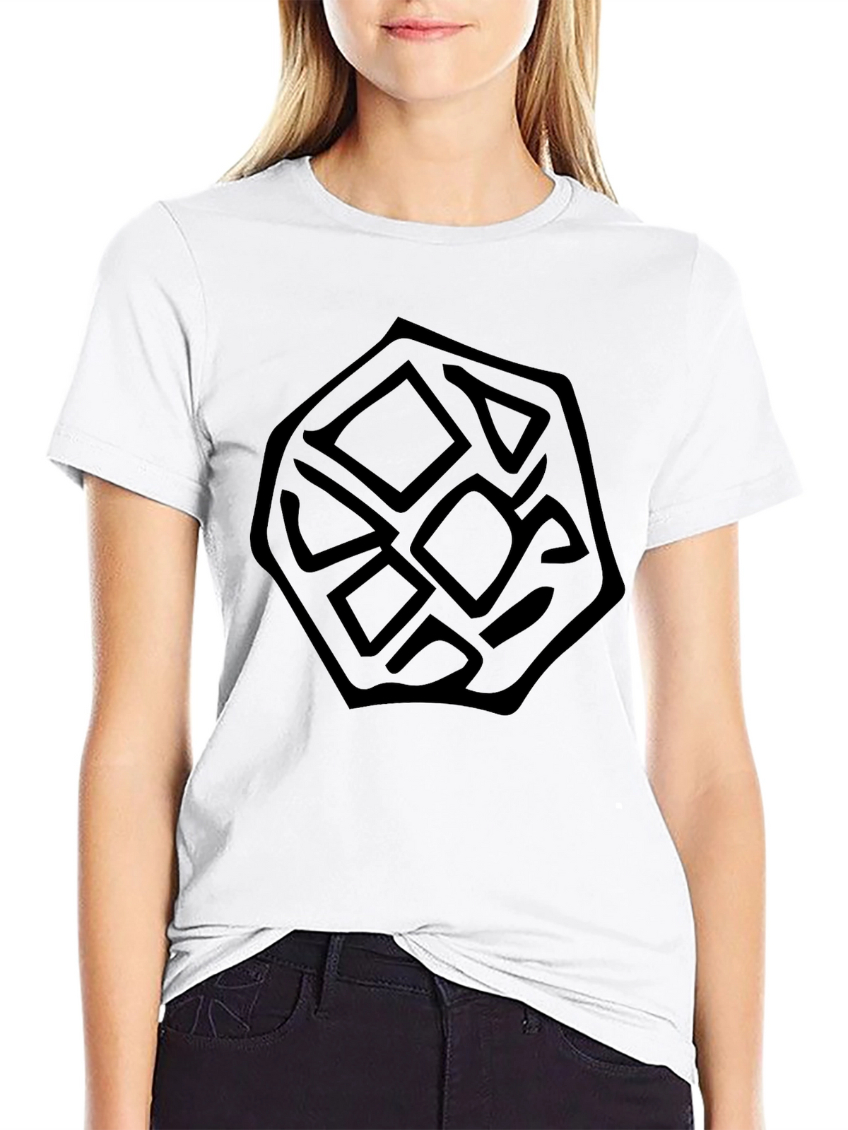 Mens Black Graphic Tee