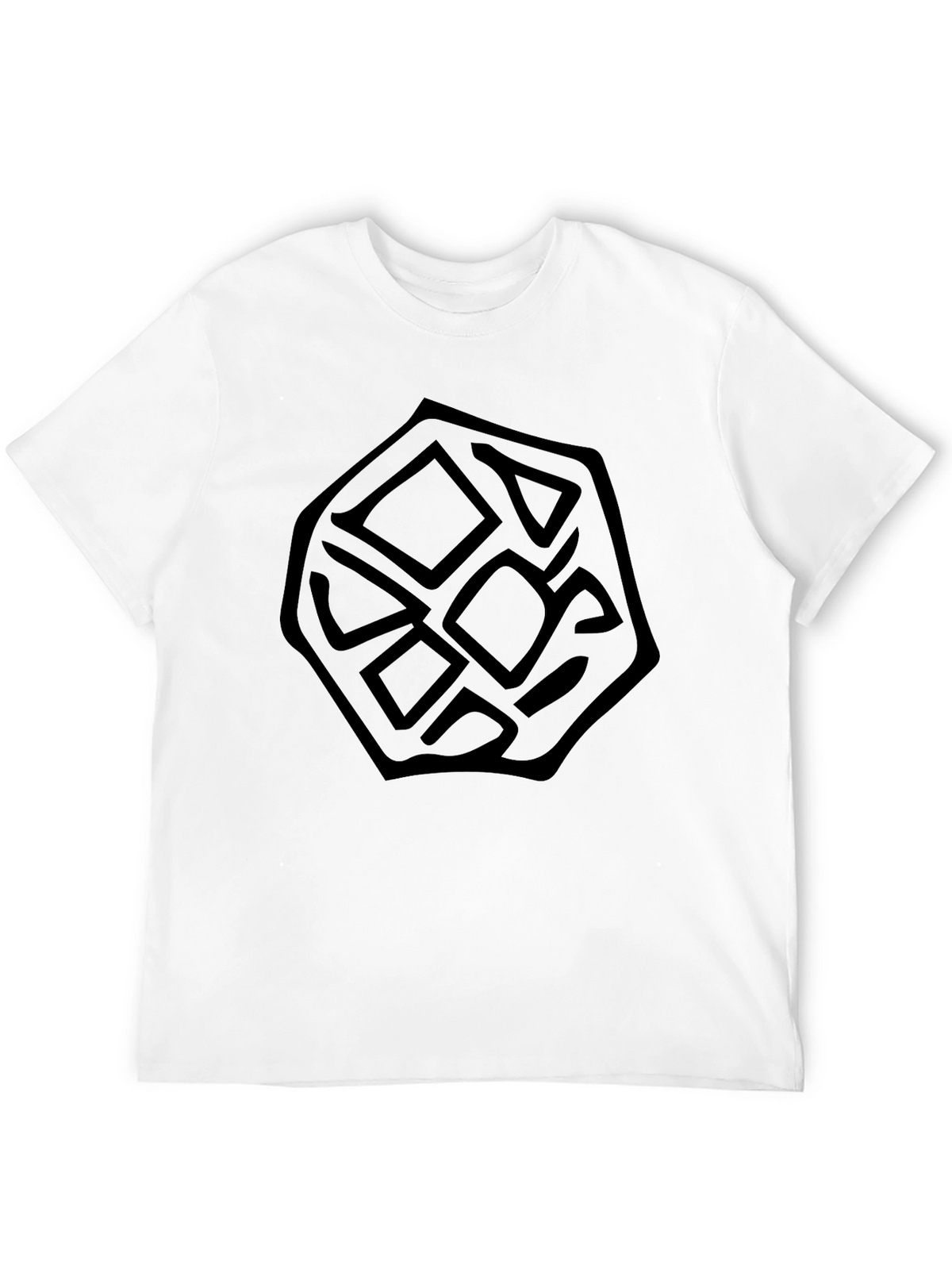 Mens Black Graphic Tee