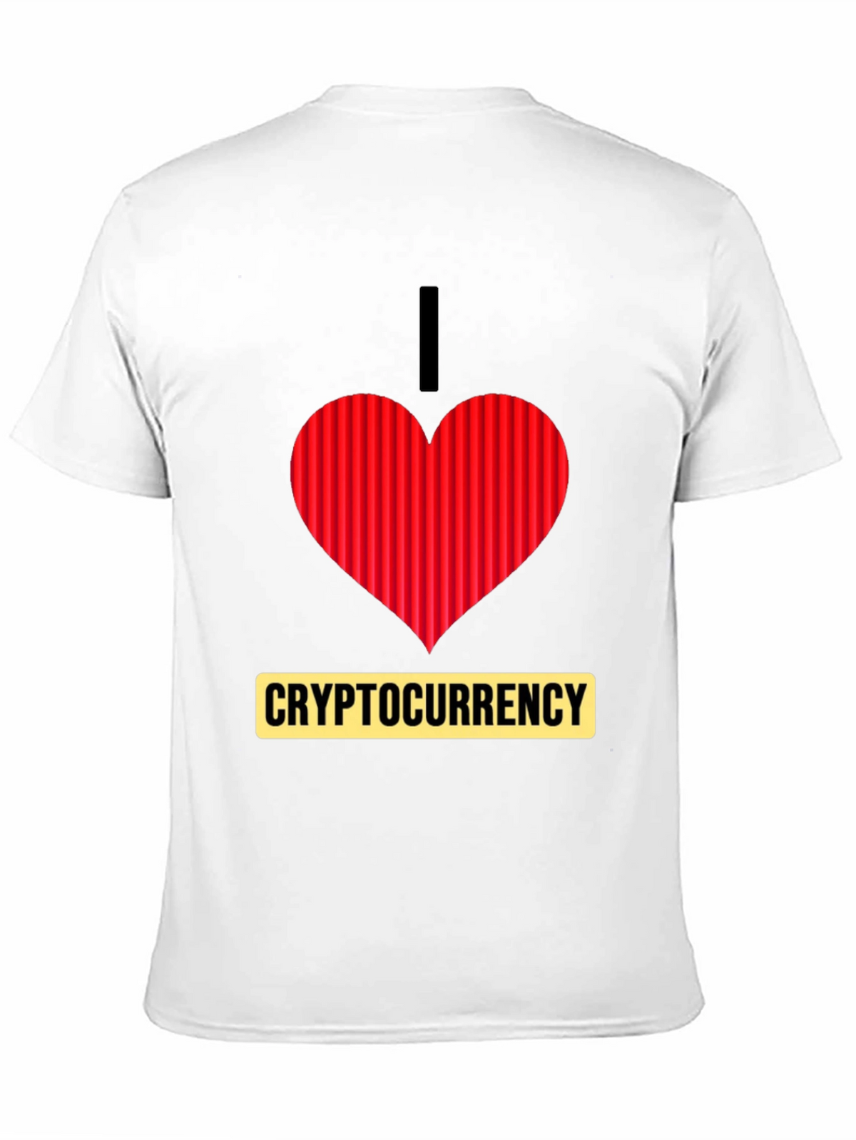I Heart Cryptocurrency T-Shirt - Black