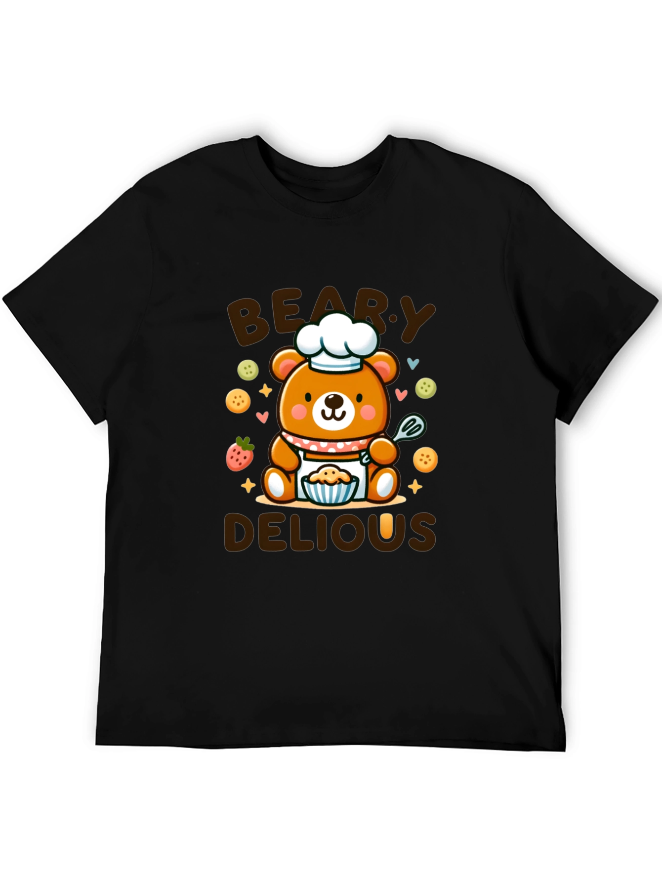 Beary Delious T-Shirt - Cute Chef Bear Design