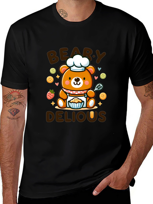 Beary Delious T-Shirt - Cute Chef Bear Design
