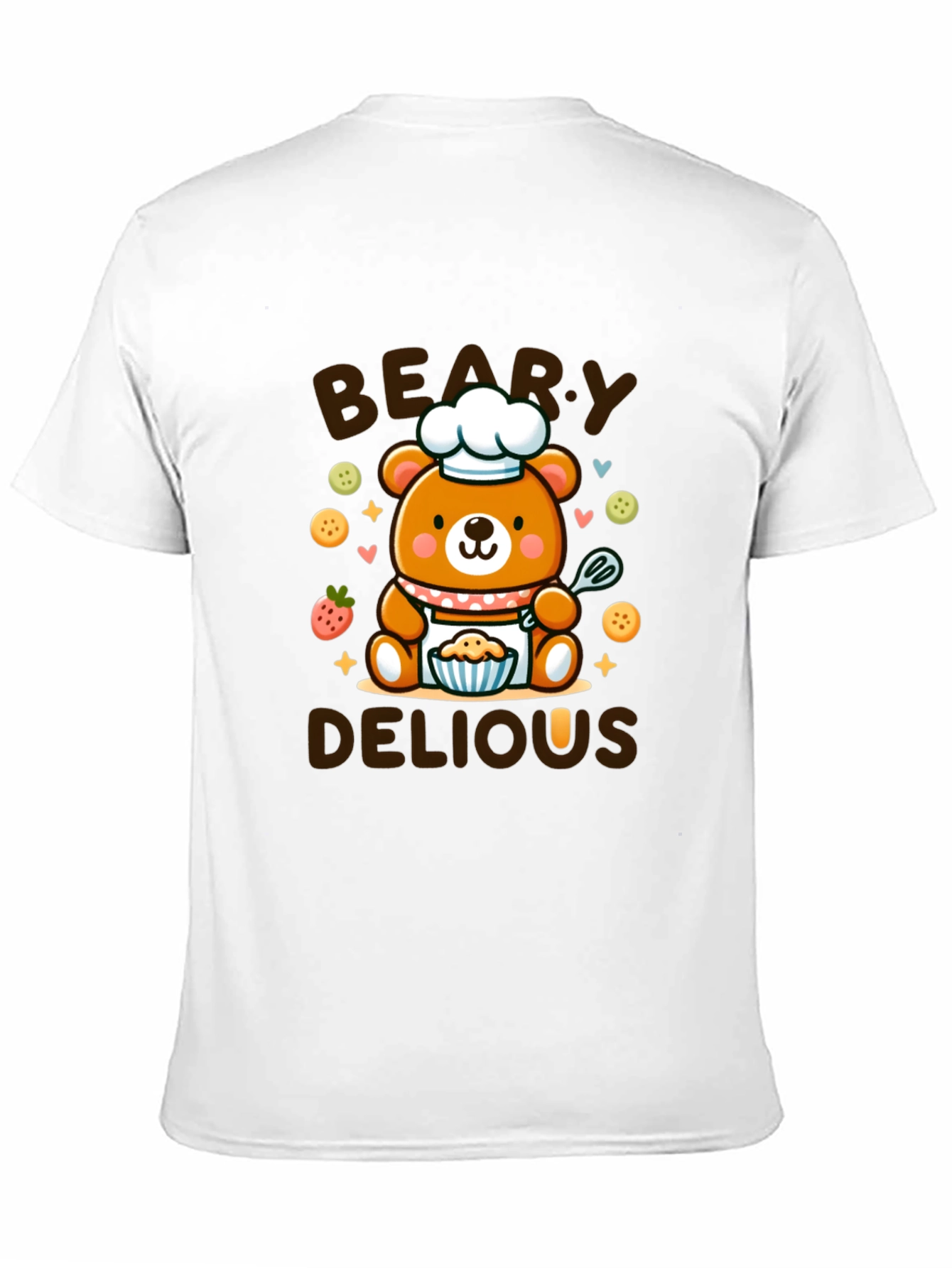 Beary Delious T-Shirt - Cute Chef Bear Design