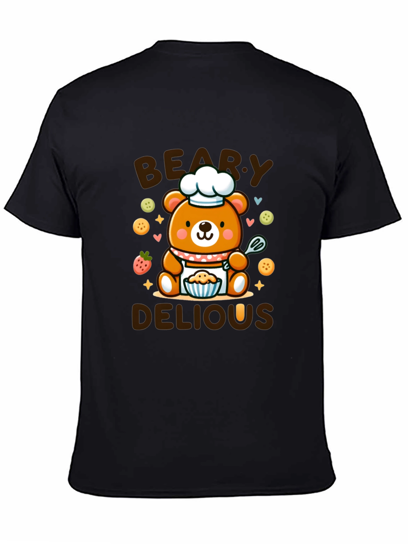 Beary Delious T-Shirt - Cute Chef Bear Design