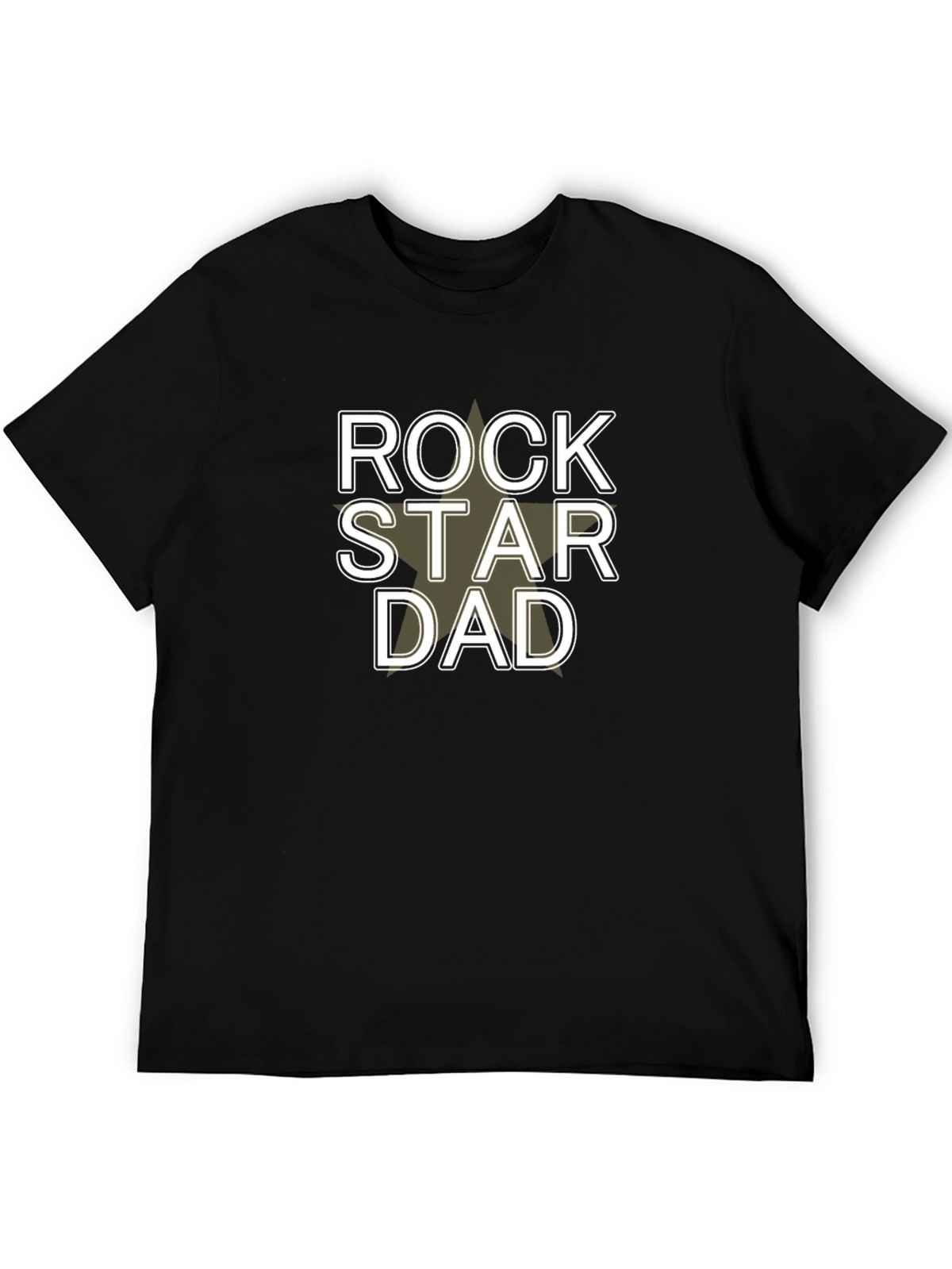 Rockstar Dad Graphic Tee - Cool Fathers Day Gift