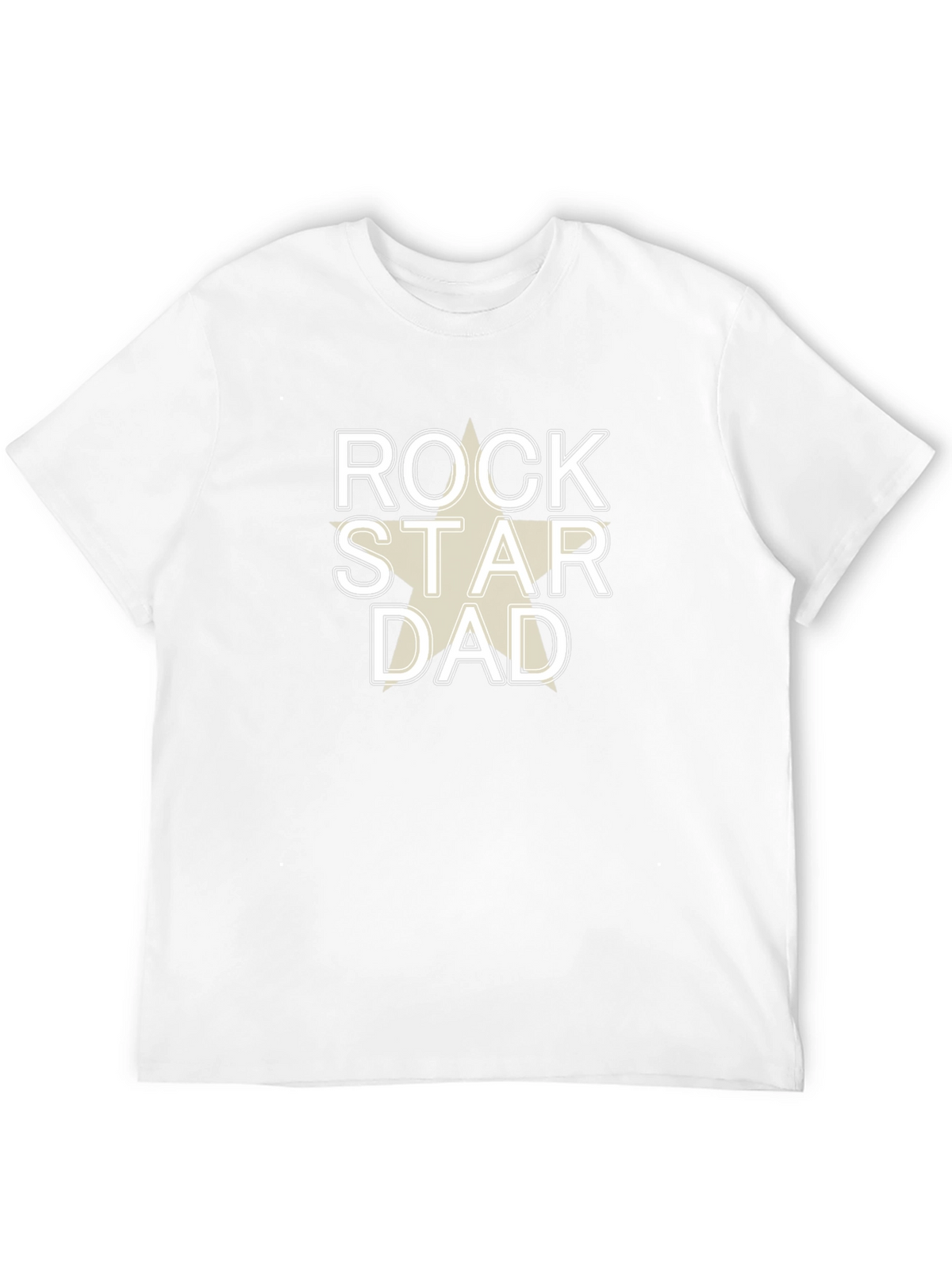 Rockstar Dad Graphic Tee - Cool Fathers Day Gift