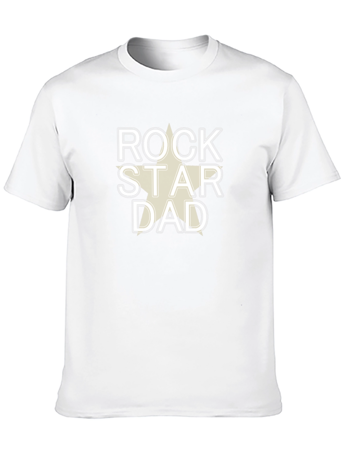 Rockstar Dad Graphic Tee - Cool Fathers Day Gift