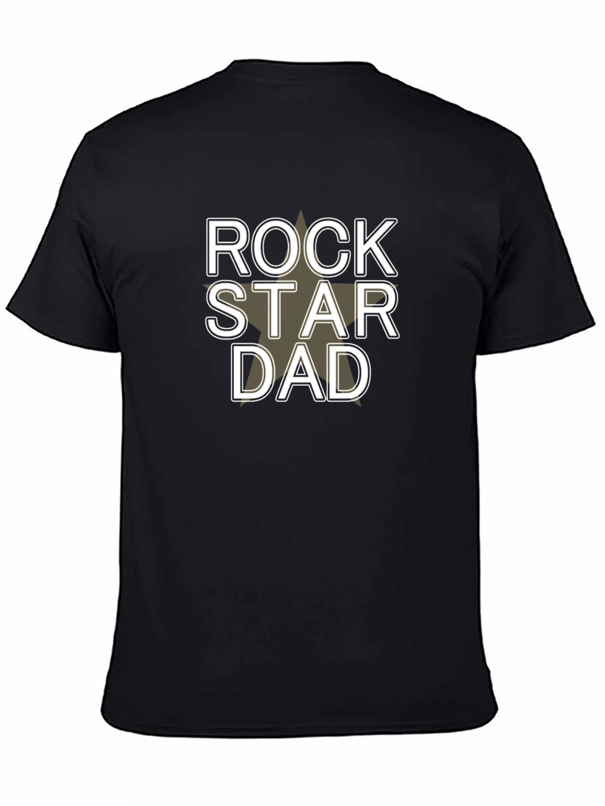 Rockstar Dad Graphic Tee - Cool Fathers Day Gift