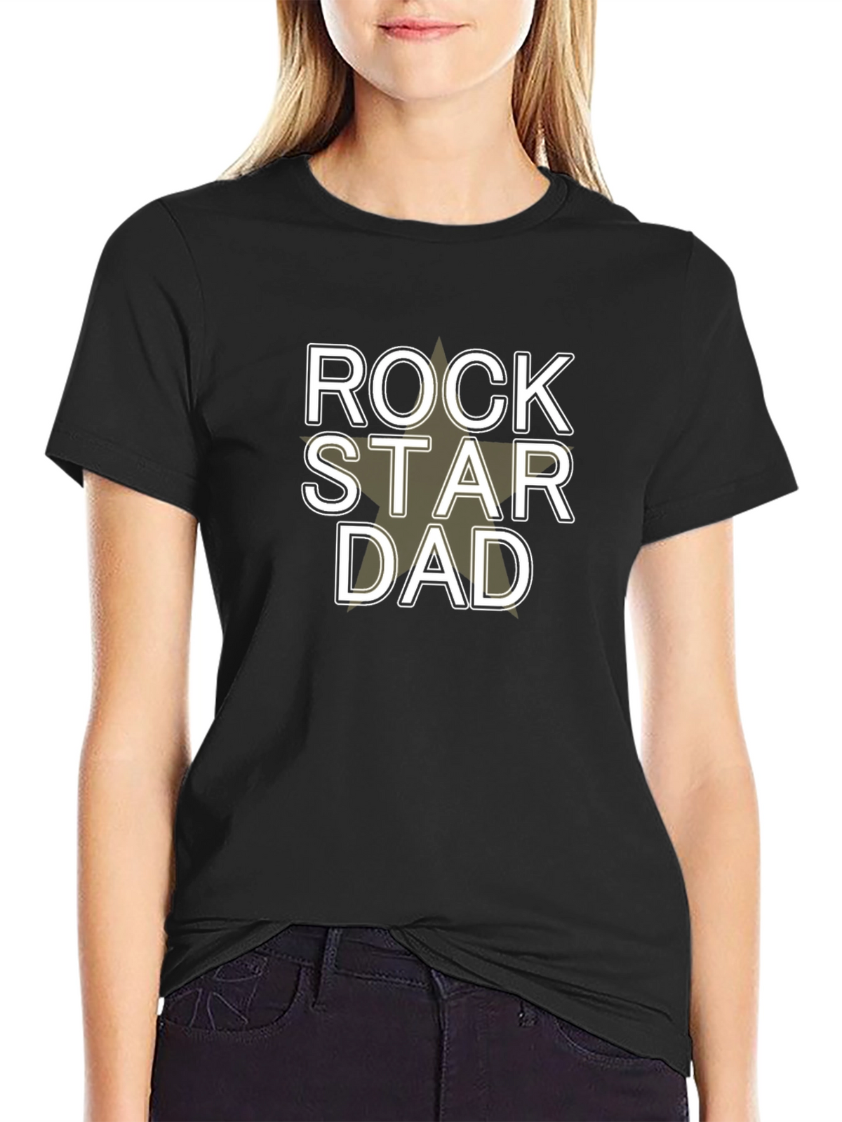 Rockstar Dad Graphic Tee - Cool Fathers Day Gift