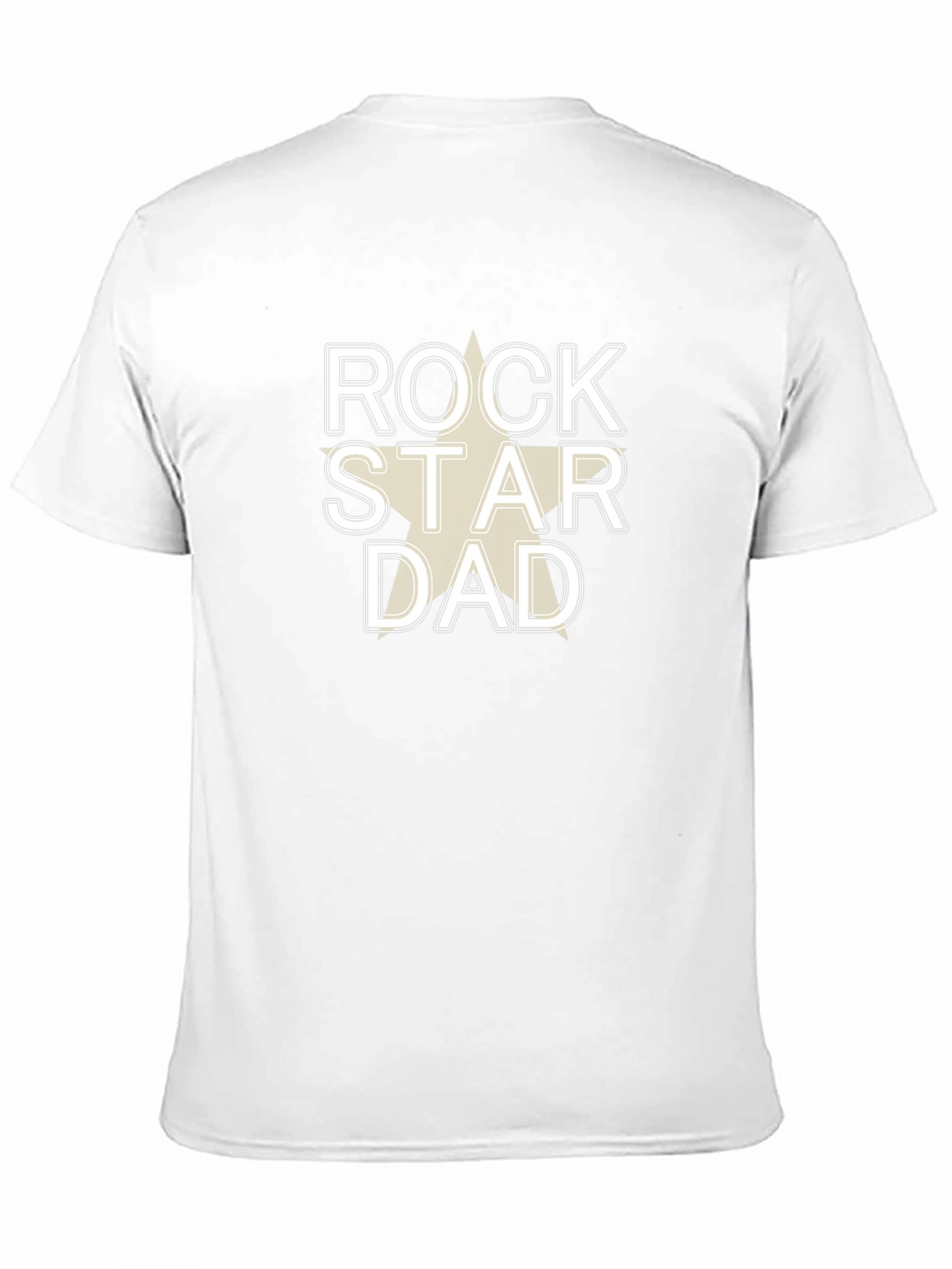 Rockstar Dad Graphic Tee - Cool Fathers Day Gift