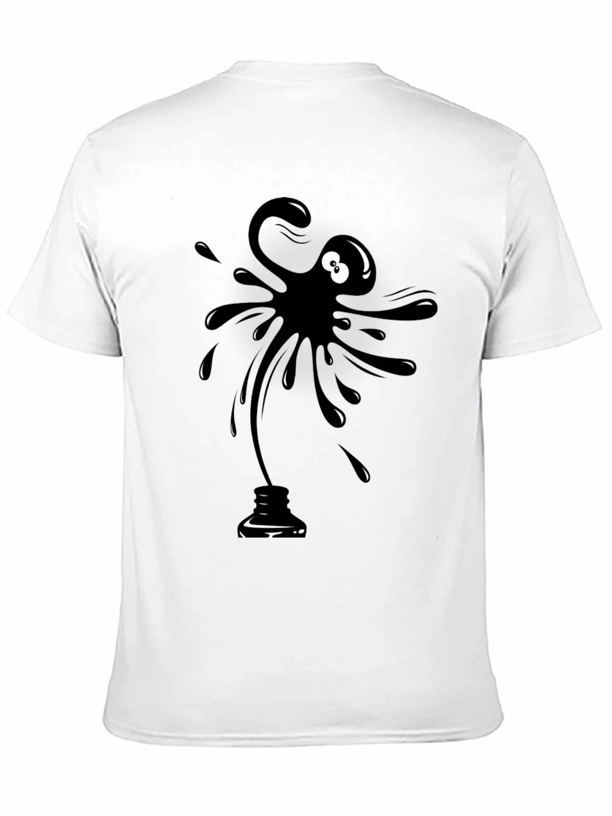 Ink Blob Character T-Shirt