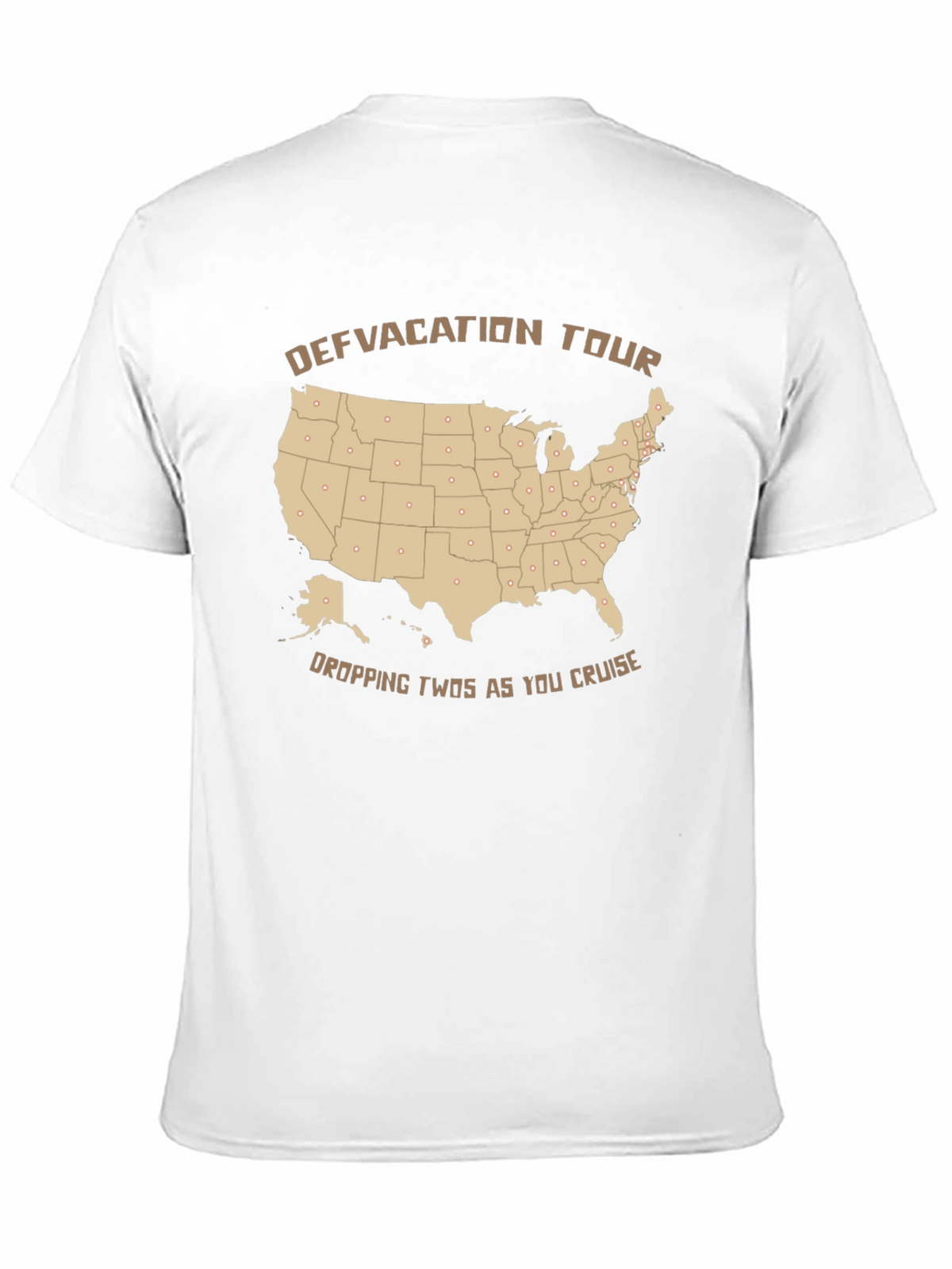 Defvacation Tour Black T-Shirt