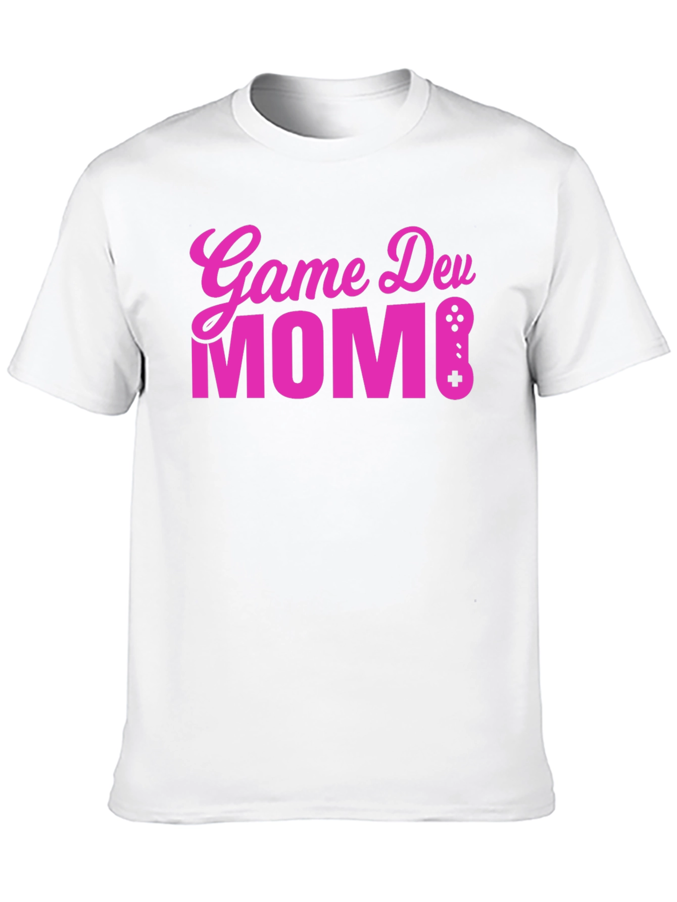 Game Dev Mom T-Shirt - Black Cotton Gamer Tee
