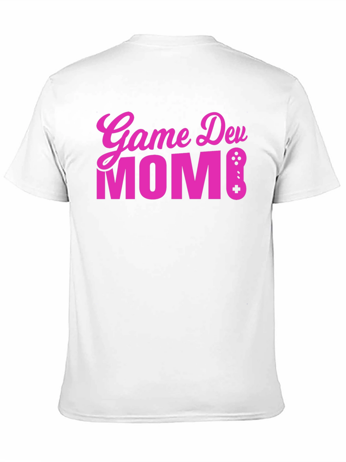 Game Dev Mom T-Shirt - Black Cotton Gamer Tee