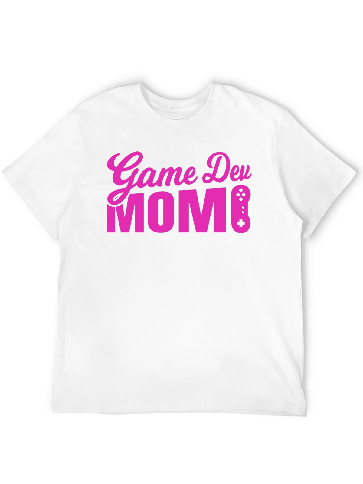Game Dev Mom T-Shirt - Black Cotton Gamer Tee