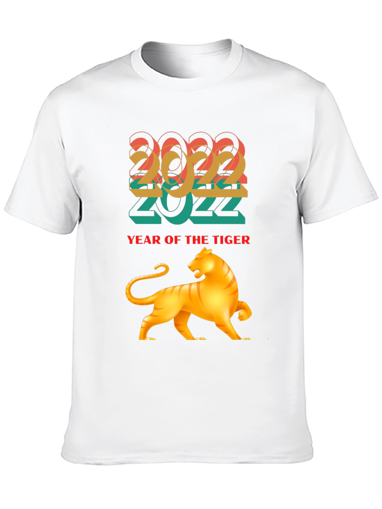 2022 Year of the Tiger Graphic Tee - Black
