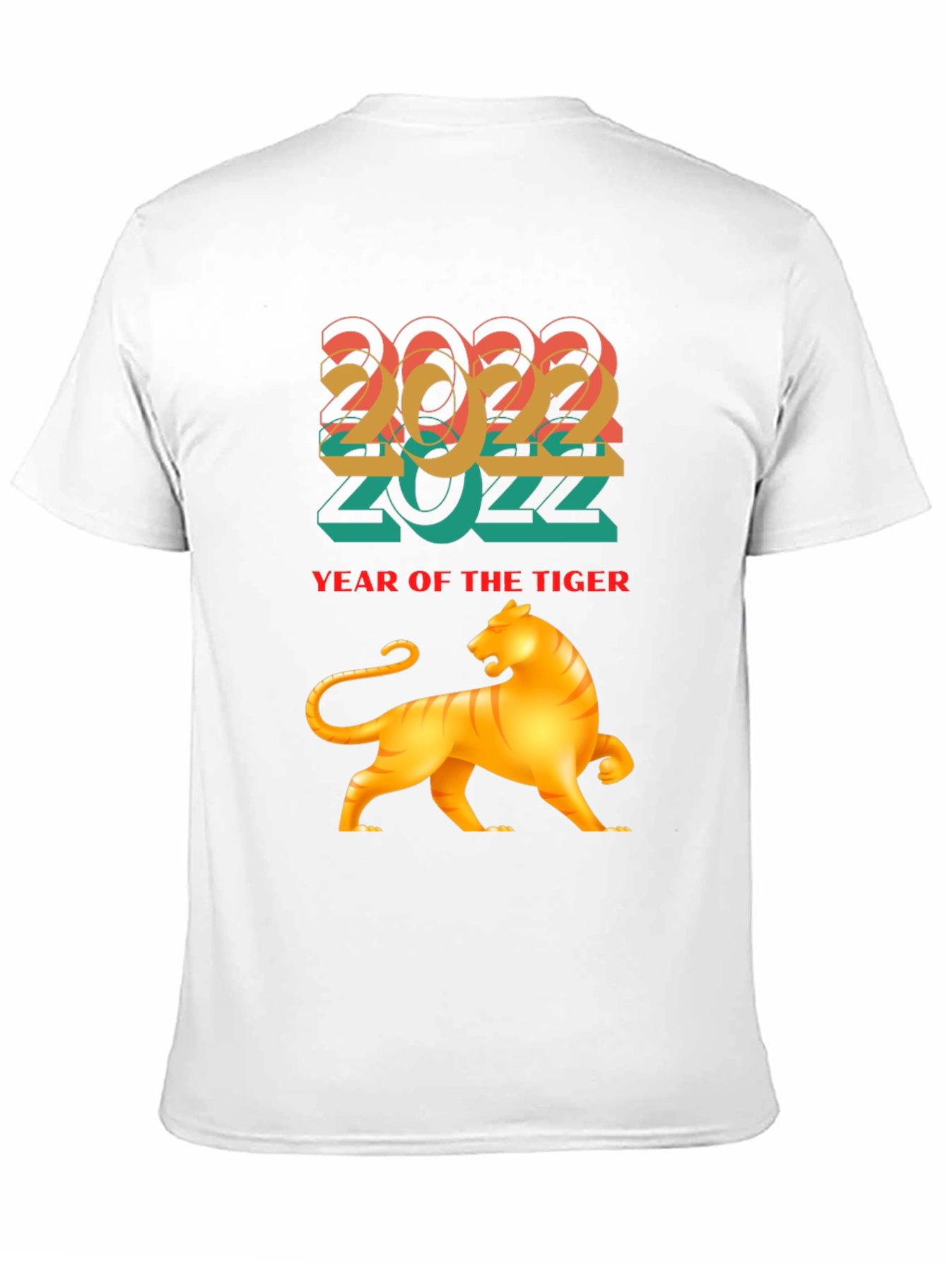 2022 Year of the Tiger Graphic Tee - Black
